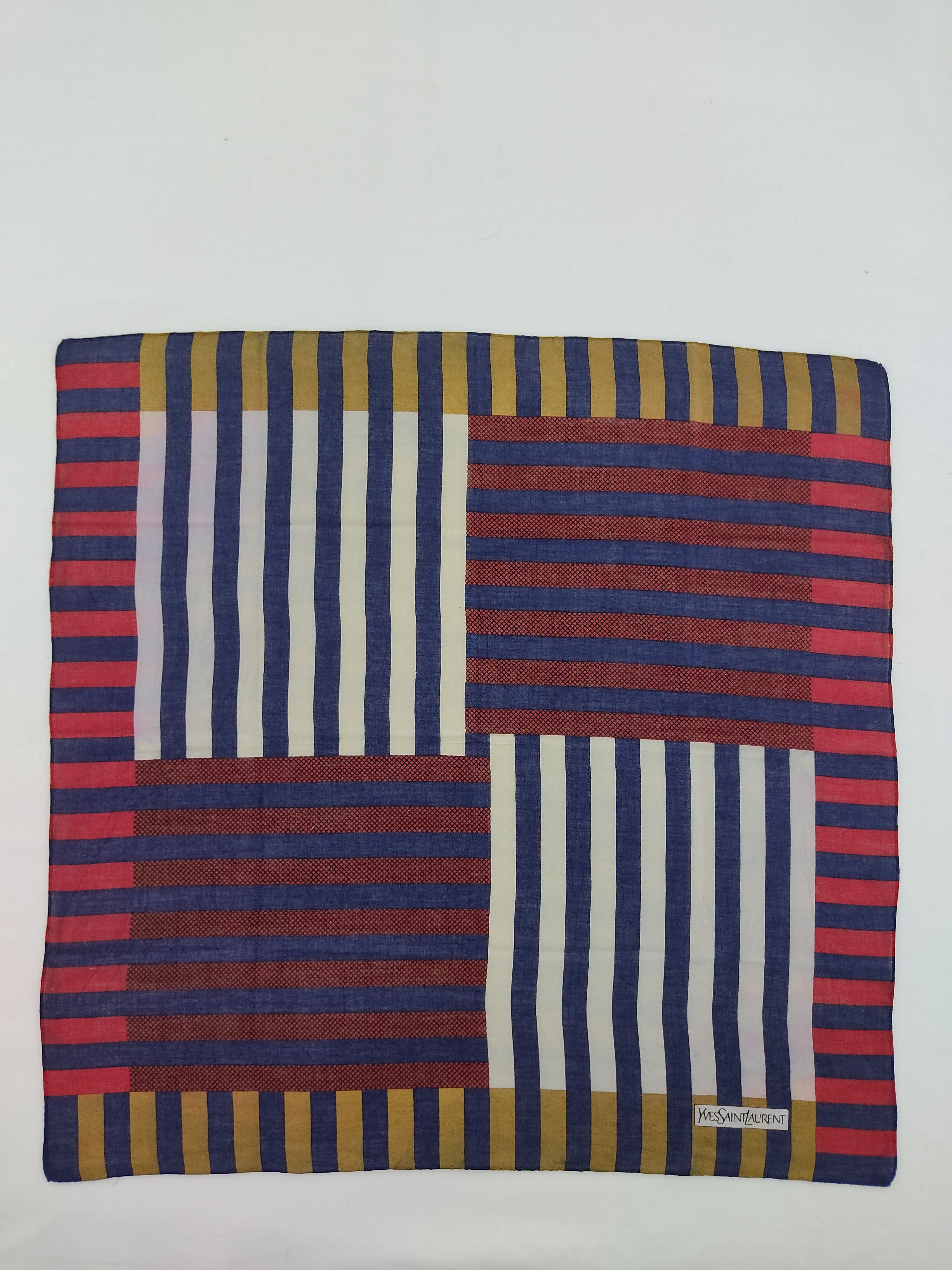 Vintage × Yves Saint Laurent Vintage Yves Saint Laurent Handkerchief / Neckwear / Bandana Size ONE SIZE - 3 Thumbnail