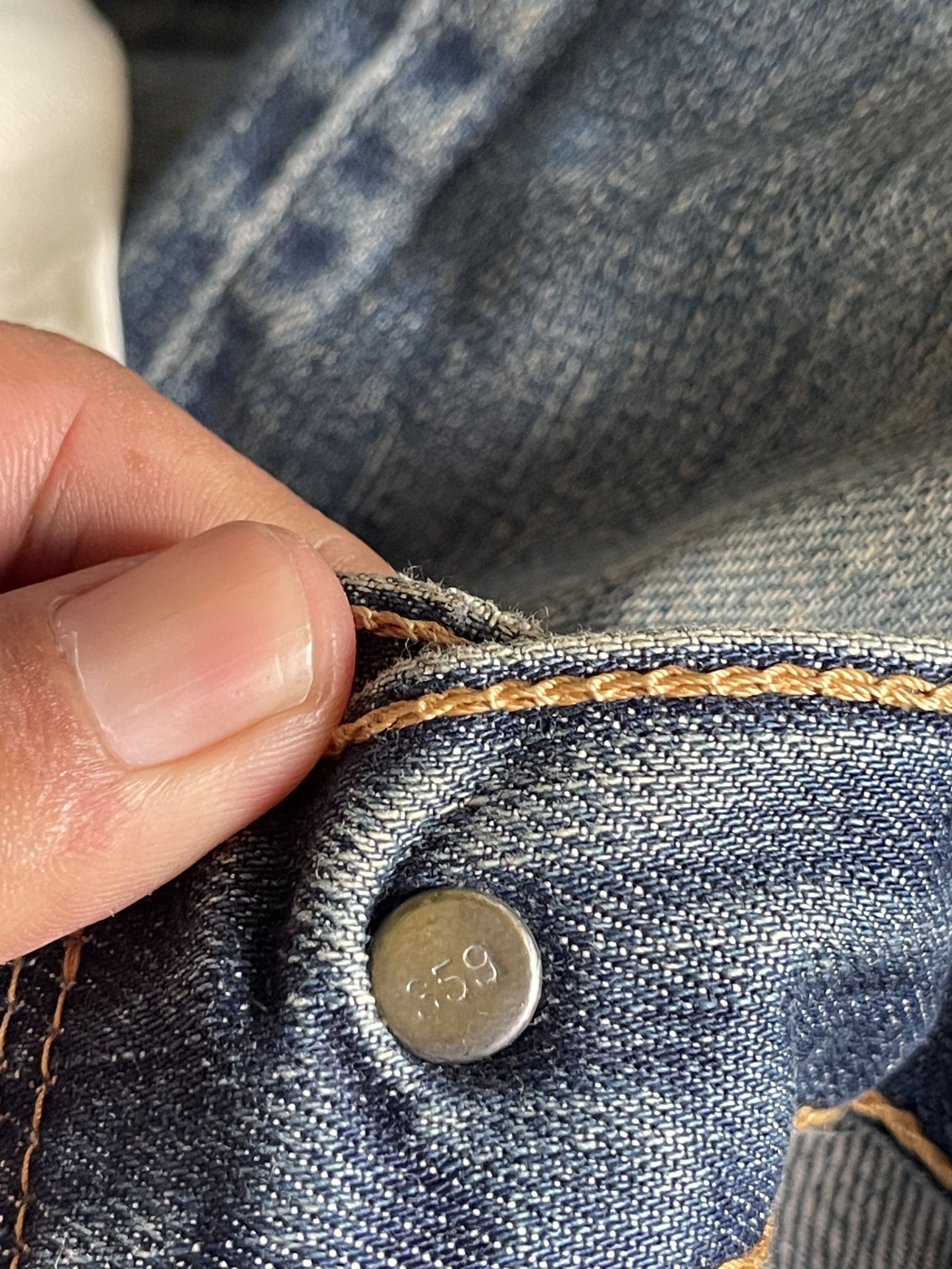 Levi's × Vintage Vintage Levis 501 y2k Jeans Size US 34 / EU 50 - 8 Thumbnail