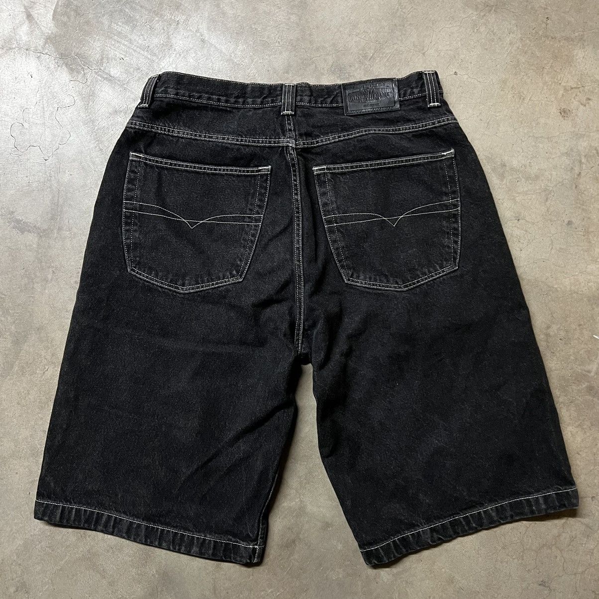 Anchor Blue × JNCO × Southpole Vintage Y2K Anchor Blue Beyond Baggy Denim Shorts Size US 38 / EU 54 - 4 Thumbnail