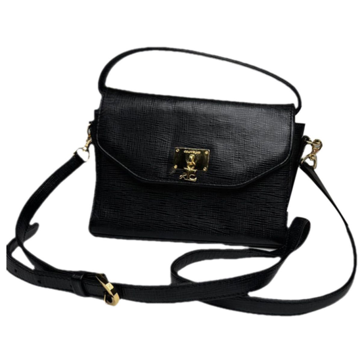 Courreges Courrèges Black Leather Handbag Size ONE SIZE - 1 Thumbnail