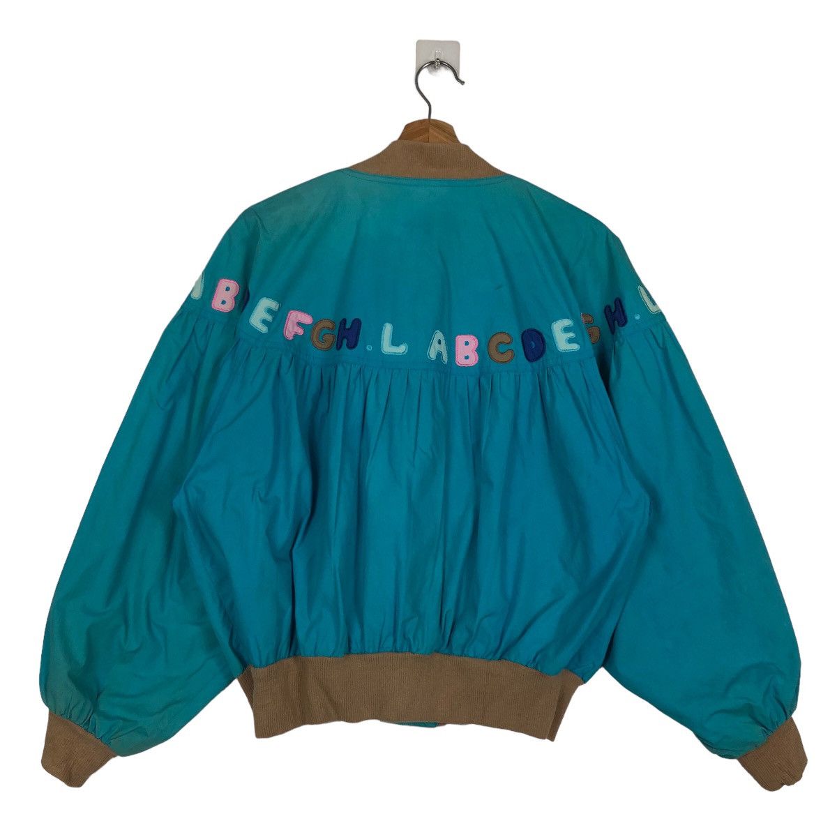 Japanese Brand 🔥Vintage Bomber Jacket Cartoon Big Logo Henri Luc Chapuis Size US M / EU 48-50 / 2 - 8 Thumbnail