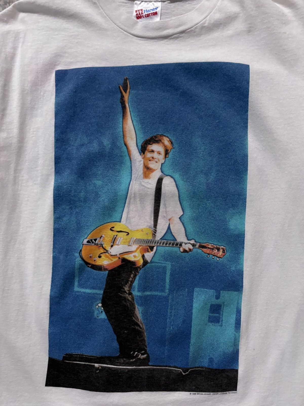 Band Tees 90s Bryan Adams May 18 & 20 Show Official Vintage Tour Tee Size US L / EU 52-54 / 3 - 3 Thumbnail