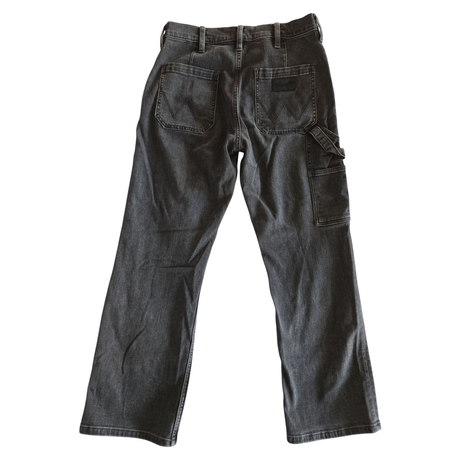 Wrangler Wrangler | High Rise-Crop- Straight-Carpenter Jeans| 27x27 Size 27" / US 4 / IT 40 - 10 Thumbnail