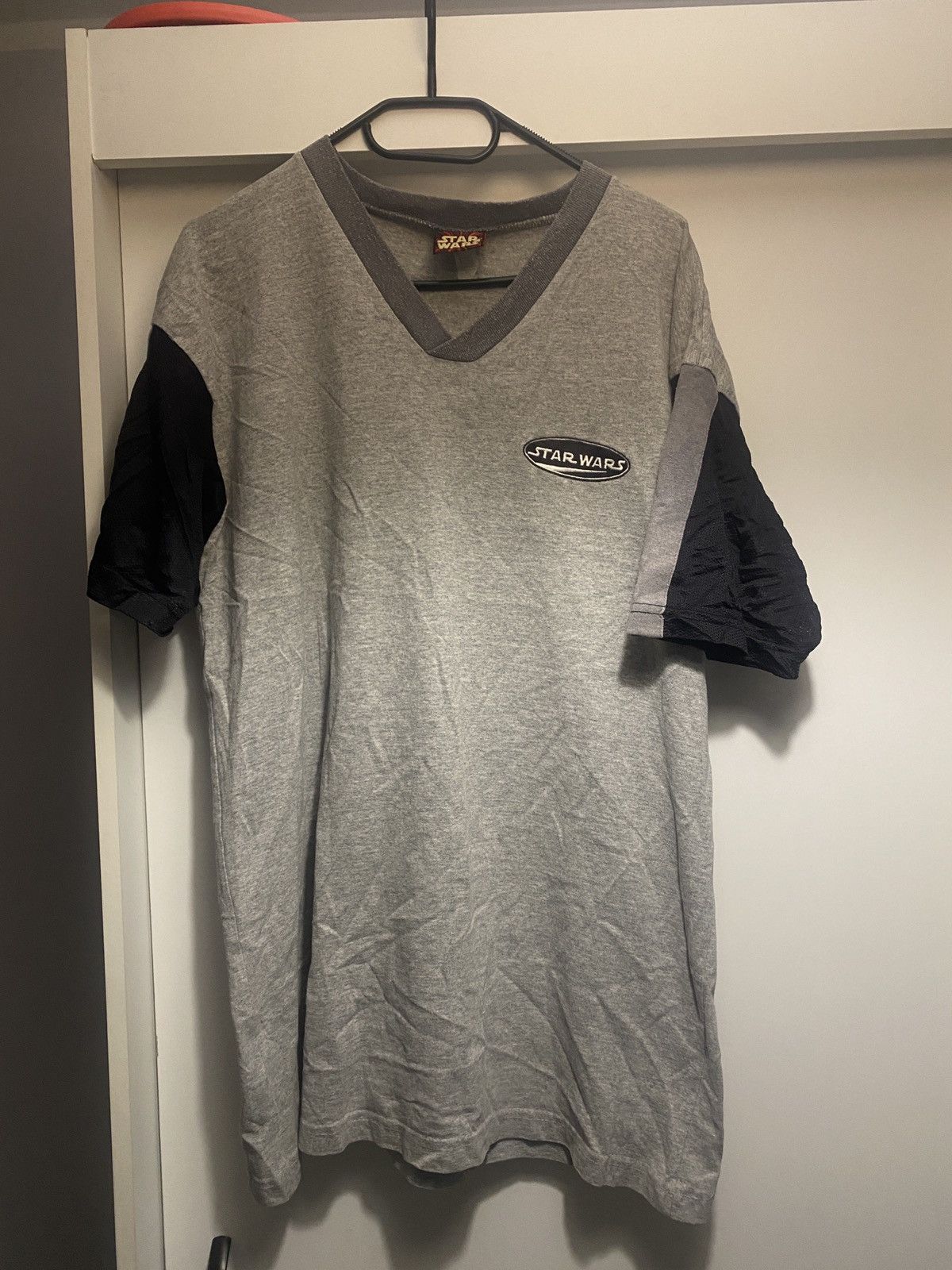 Star Wars Star wars vintage logo on chest tee 90s Size US XL / EU 56 / 4 - 1 Thumbnail