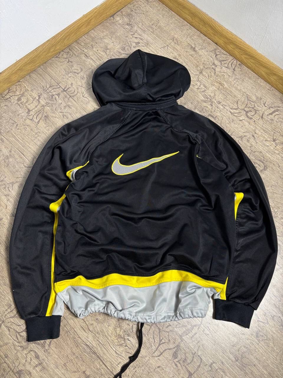 Nike 90’s Nike 2 side Big Logo Boxy Track Hoodie Vintage Bomber Size US L / EU 52-54 / 3 - 4 Thumbnail