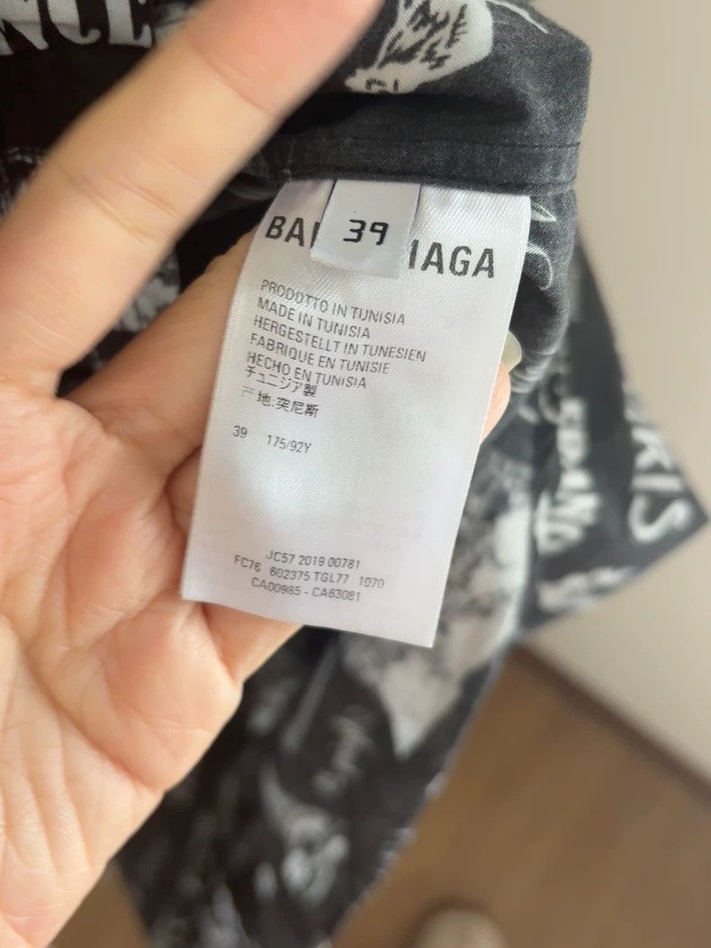Balenciaga Balenciaga size 39 Classic short-sleeved shirt with black Size US XS / EU 42 / 0 - 4 Thumbnail