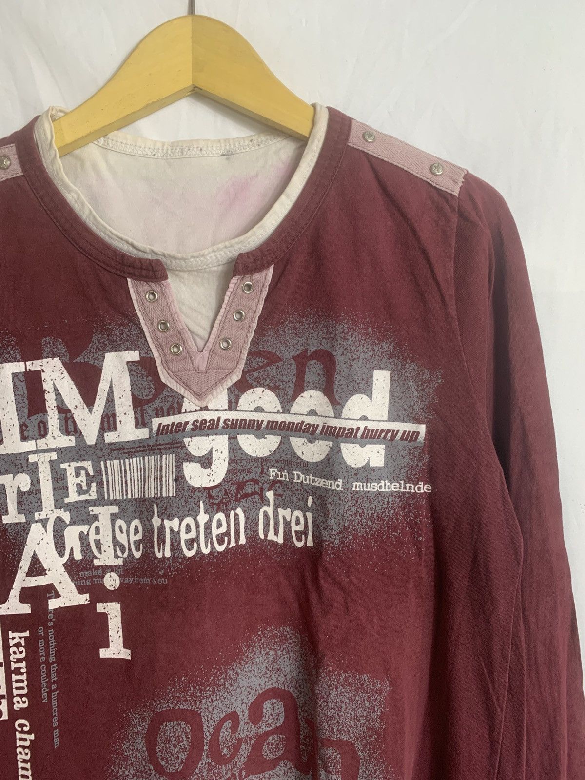 Japanese Brand Japanese Kalemboaen Poem longsleve Size US S / EU 44-46 / 1 - 2 Thumbnail