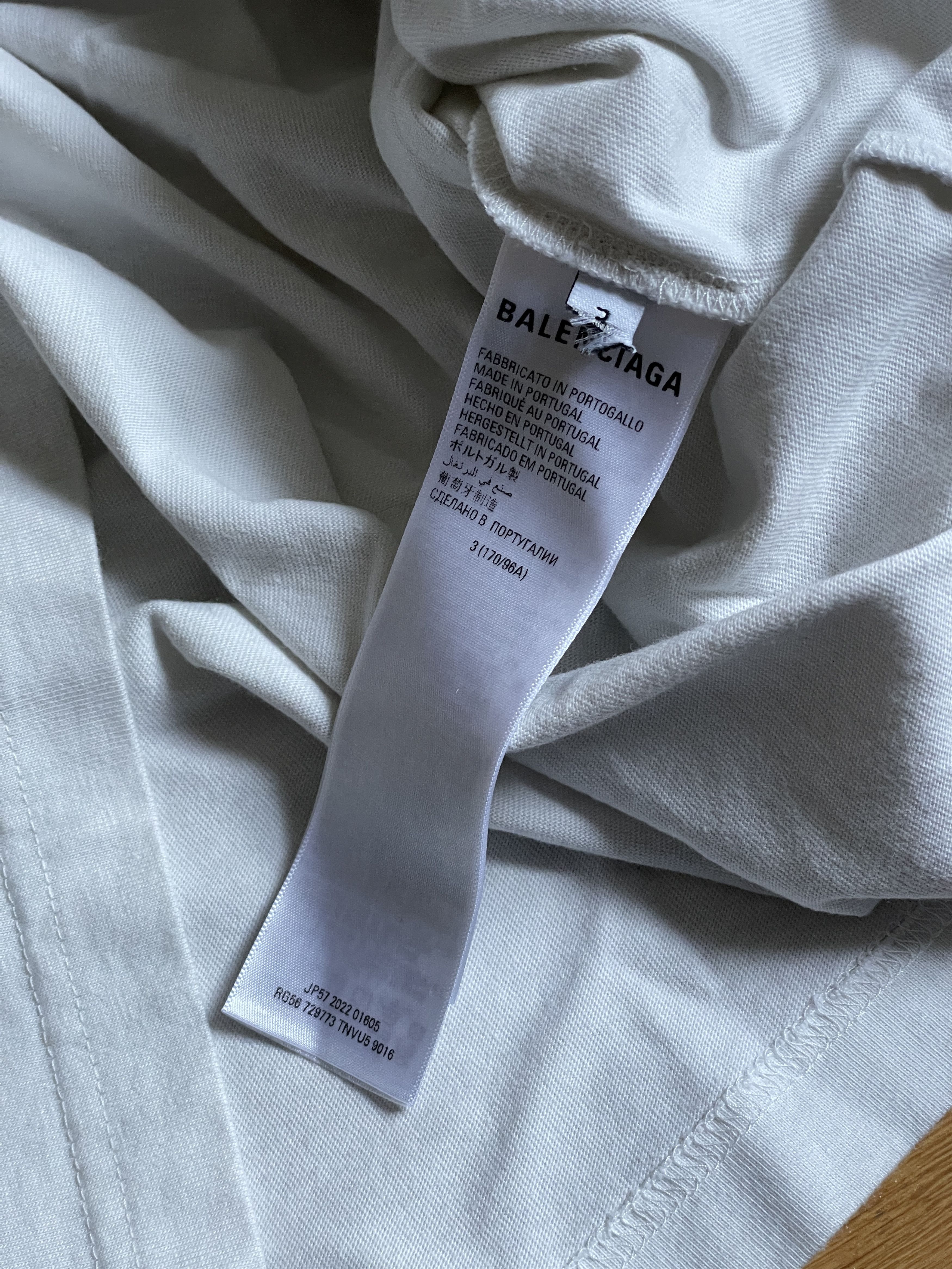 Balenciaga Balenciaga NYSE T-Shirt Size US L / EU 52-54 / 3 - 4 Thumbnail