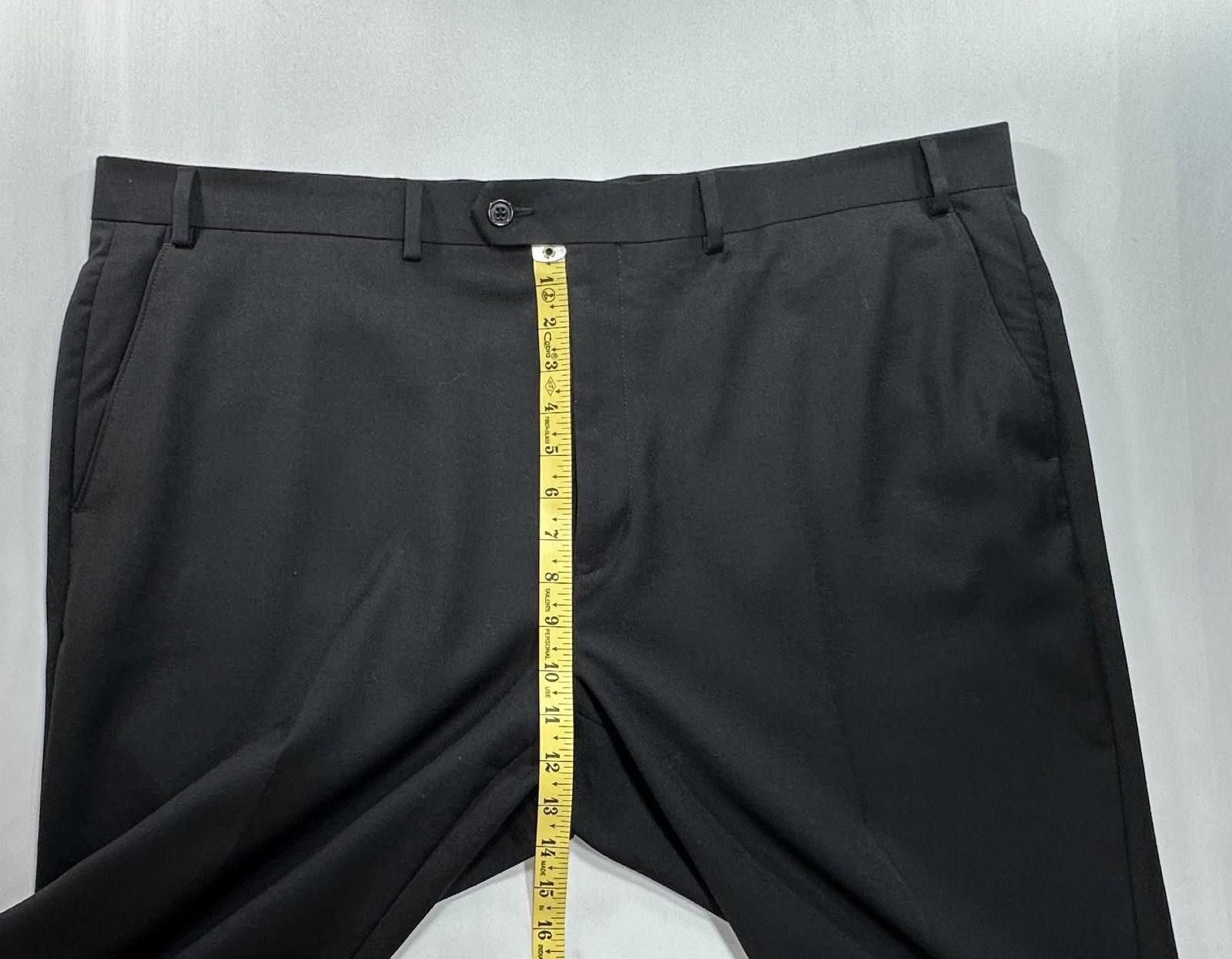 Lauren Ralph Lauren Ralph Lauren Wool Flat Straight Dress Pants Black Mens 42/32 Size US 42 / EU 58 - 4 Thumbnail
