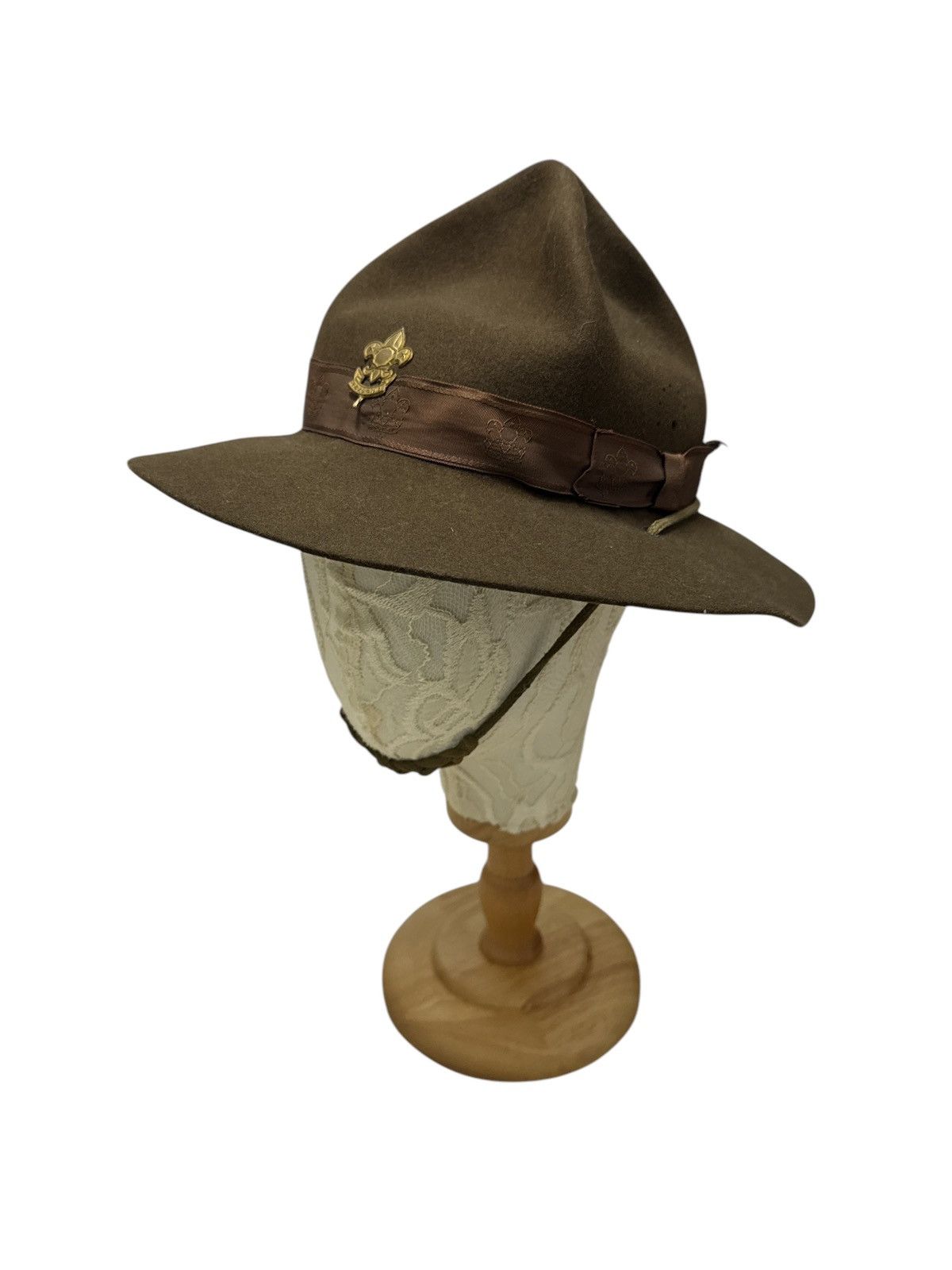 Other VINTAGE BOY SCOUT OF JAPAN WOOL FEDORA HAT SIZE 58cm Size ONE SIZE - 1 Thumbnail