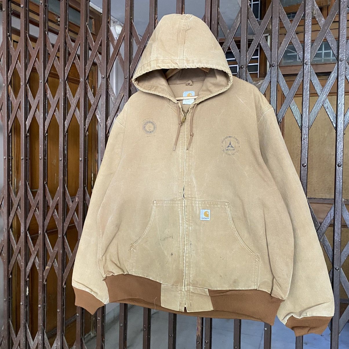 Carhartt Vintage Carhartt Brown Active Jacket Size US XL / EU 56 / 4 - 2 Thumbnail