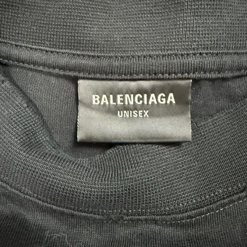 Balenciaga Balenciaga Double-ring erosion and destruction short sleev Size US M / EU 48-50 / 2 - 2 Thumbnail
