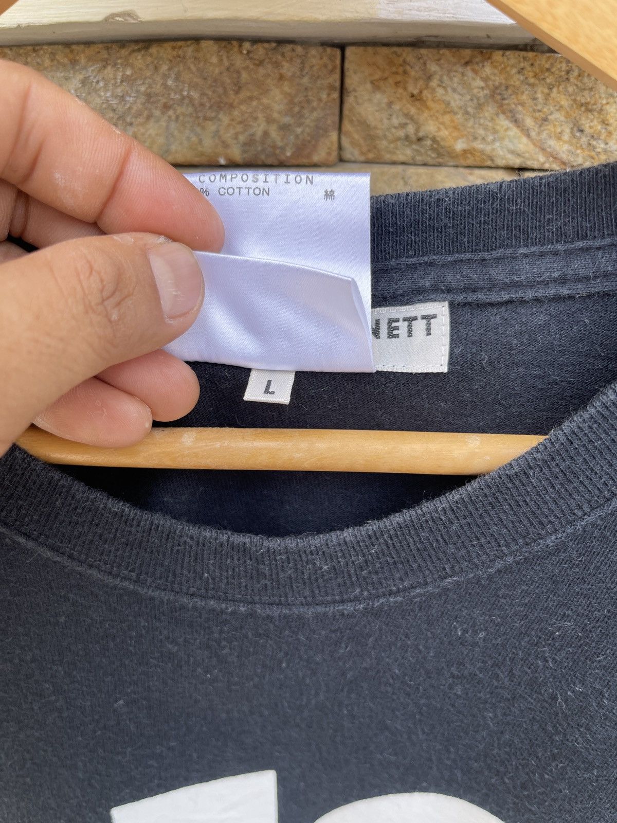 Katharine Hamnett London Last Drop🔥Rare🔥KATHARINE HAMNETT LONDON No War Black Tee Size US L / EU 52-54 / 3 - 7 Thumbnail