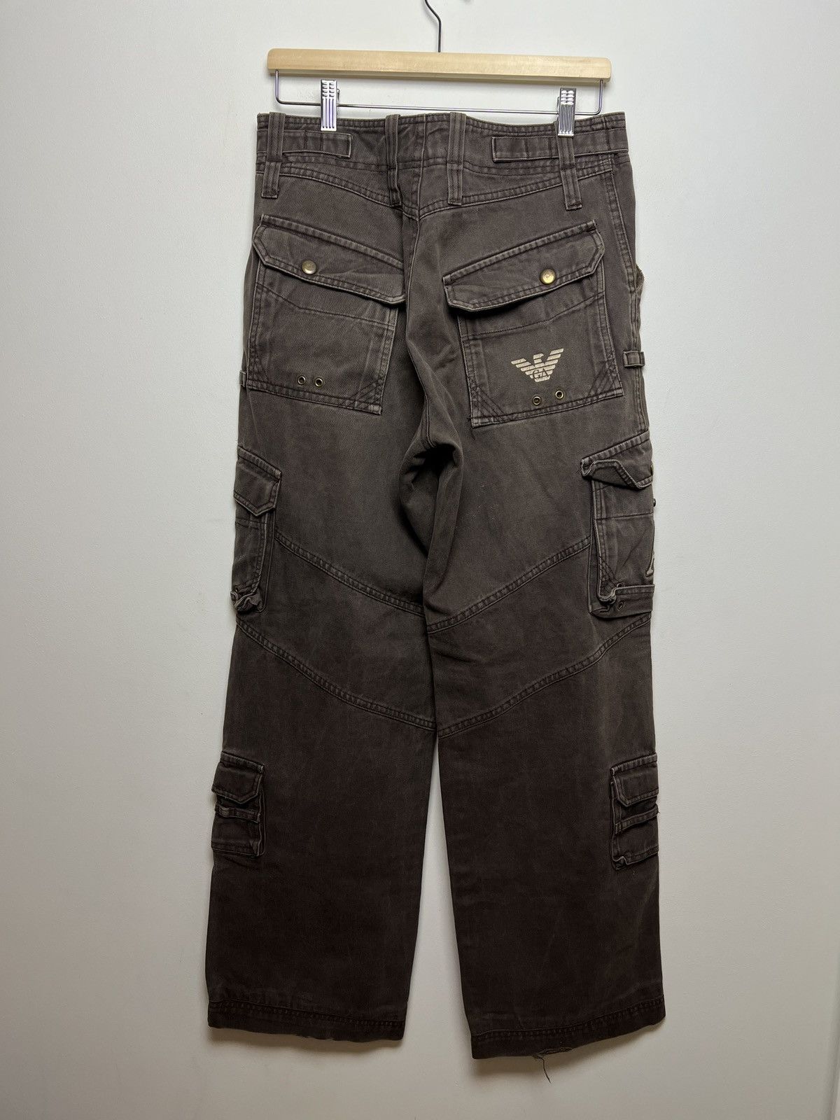 00s ARMANI cargo pants y2k archive