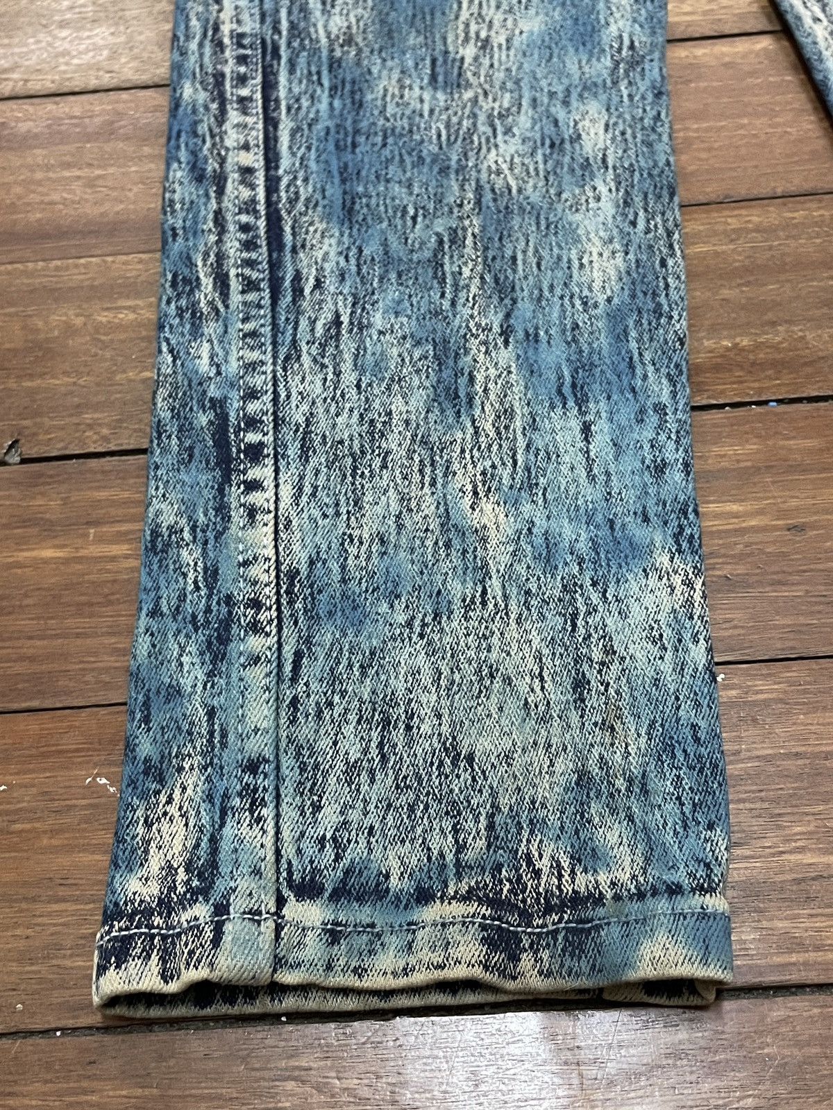 Vintage Very Rare Vintage Brand Gazoz Made Usa Snow Wash Jeans 2000s Size US 31 - 7 Thumbnail