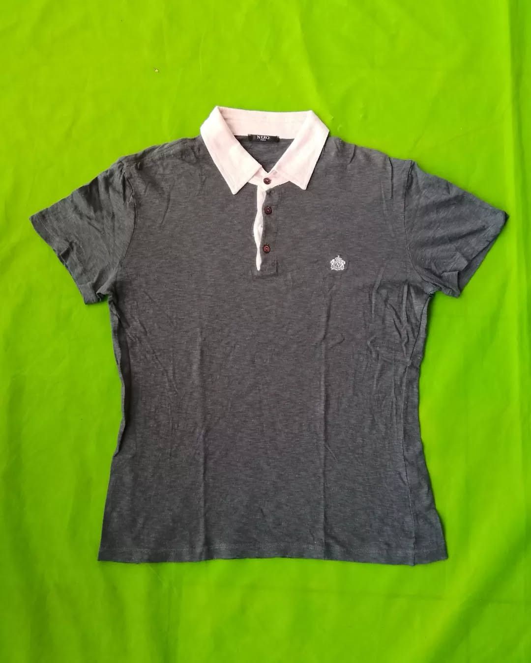 La Perla Nero La Perla Italy Basic Black Woman Polo Tees Size L / US 10 / IT 46 - 2 Thumbnail