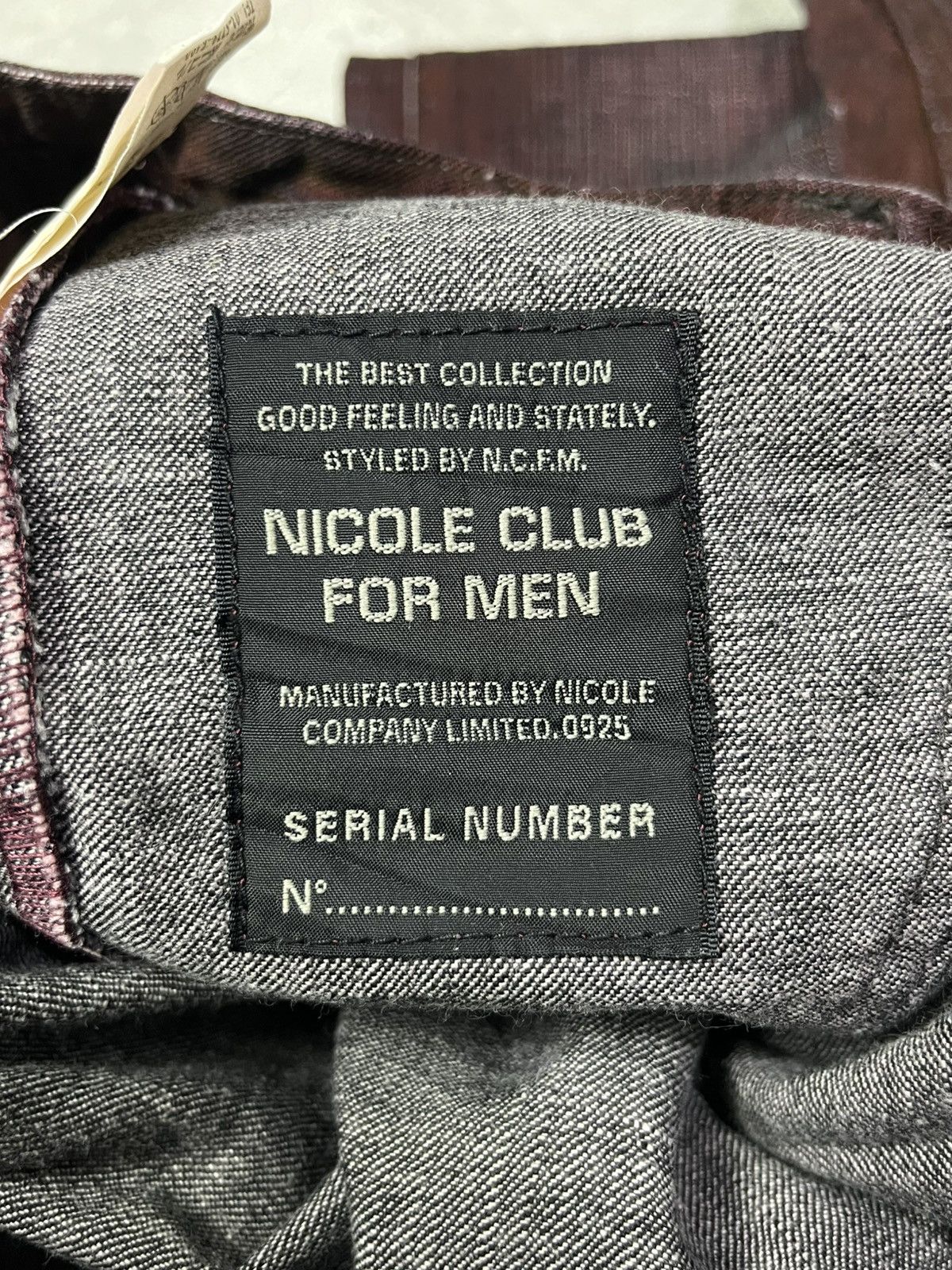 Japanese Brand Nicole Club For Men Python Leather Size US 30 / EU 46 - 9 Thumbnail
