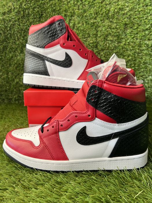 Nike Nike Air Jordan 1 High Satin Red Size 9W Grailed