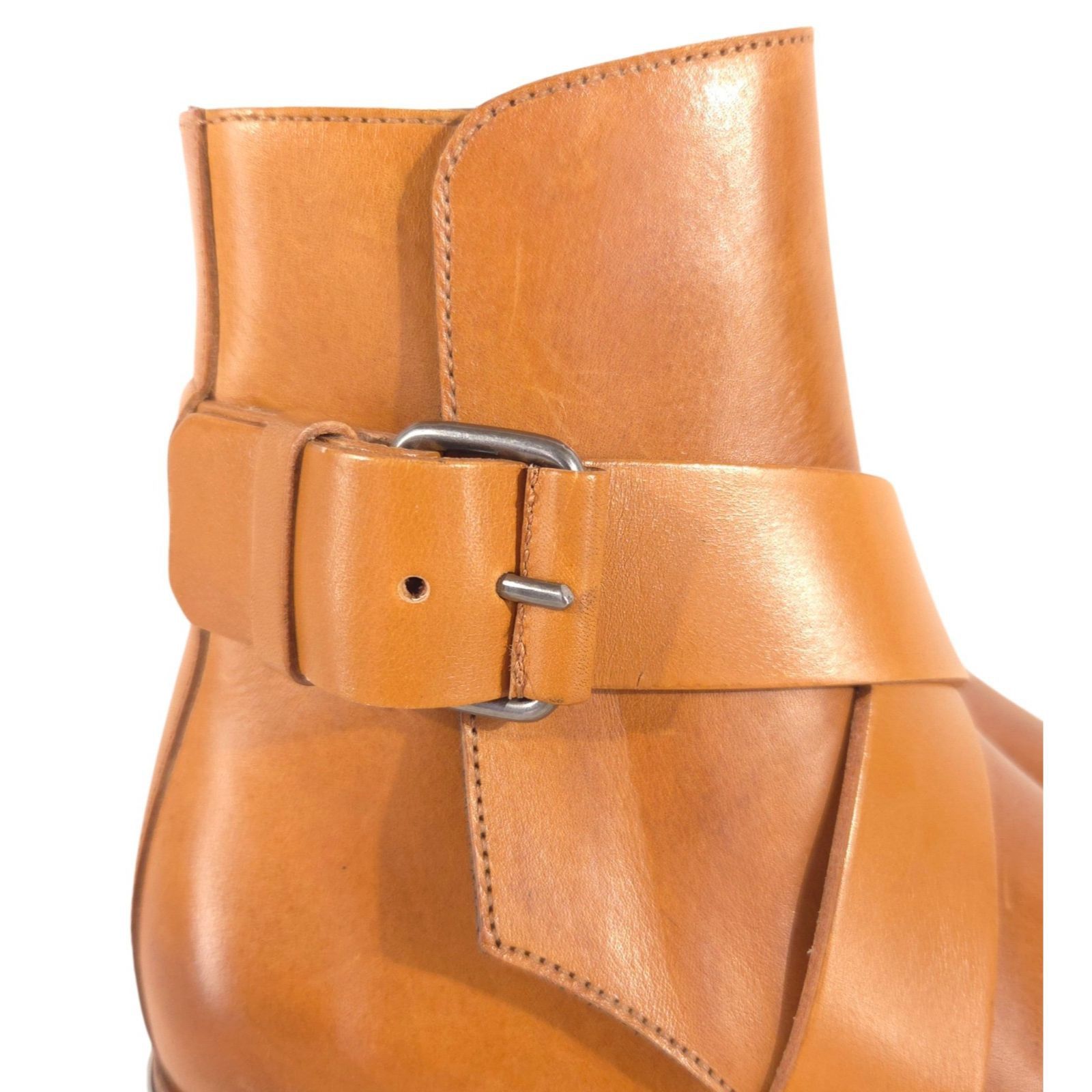 Balmain Balmain Ranger Buckle Leather Ankle Boots US 9 EU 39 Womens Size US 9 / IT 39 - 5 Thumbnail