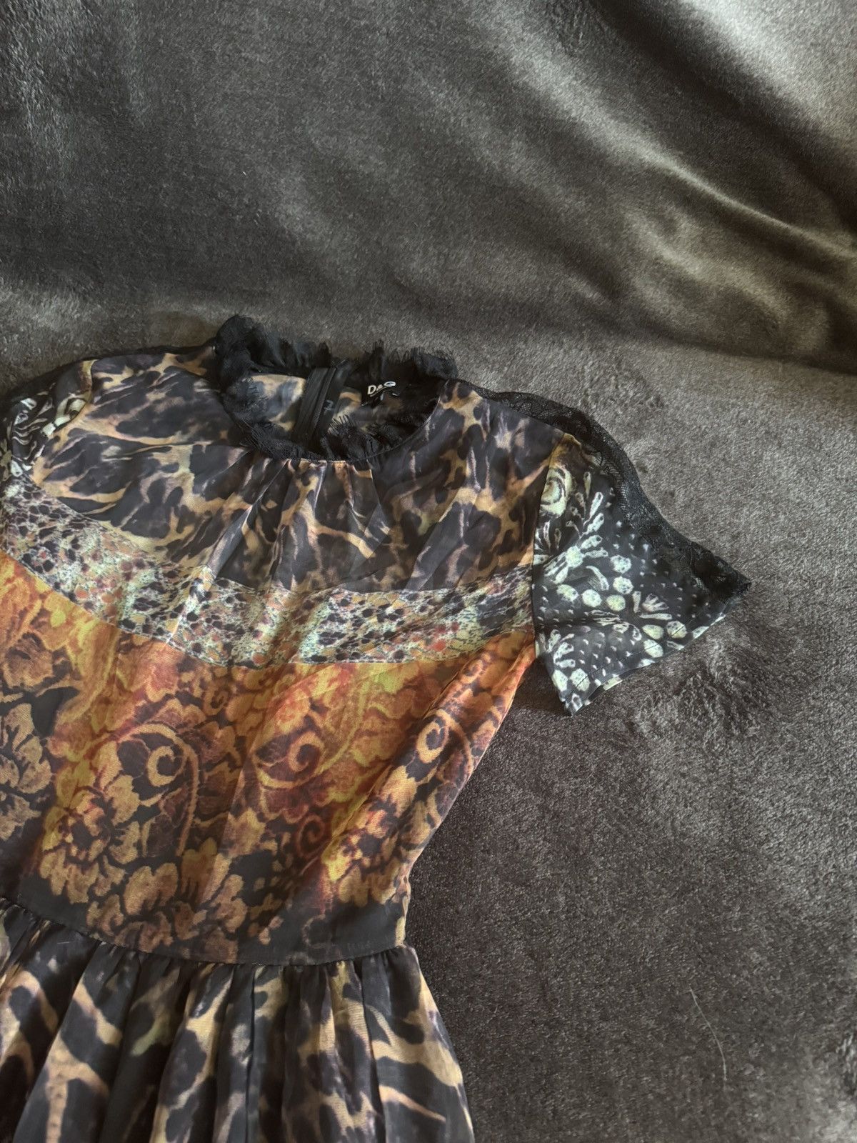 Dolce & Gabbana Dolce gabbana lixury floral print dress silk Size S / US 4 / IT 40 - 5 Thumbnail