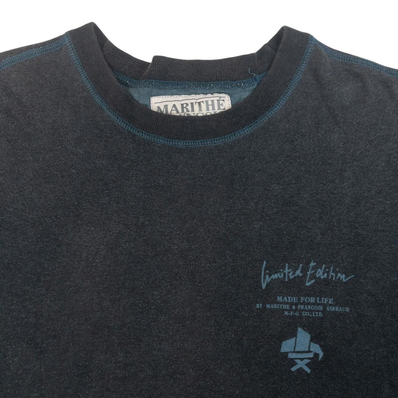 Designer Vintage Marithe + Francois Girbaud T Shirt Size L Size US L / EU 52-54 / 3 - 3 Thumbnail