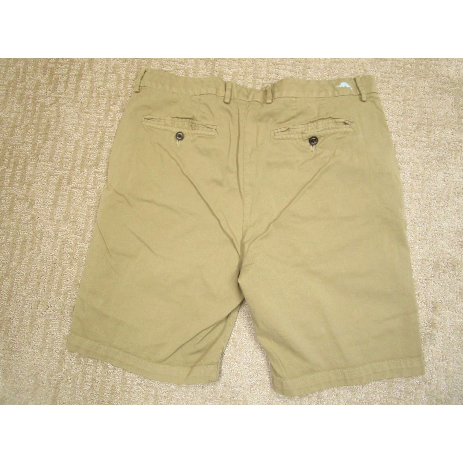 Tommy Bahama Tommy Bahama Shorts Men 35 Brown Lightweight Chino Stretch Pima Cotton Casual Size US 35 - 2 Thumbnail