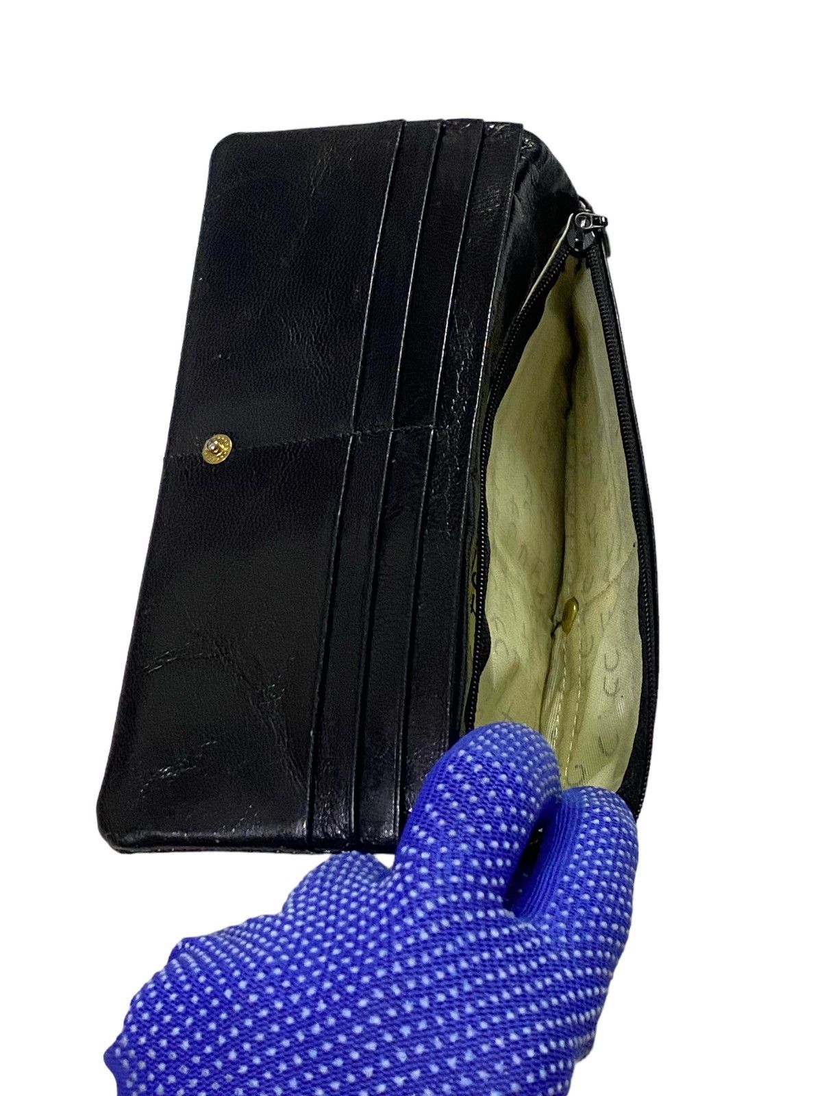 Japanese Brand Tsumori Chisato By Issey Miyake Studded Skull Long Wallet Size ONE SIZE - 14 Thumbnail