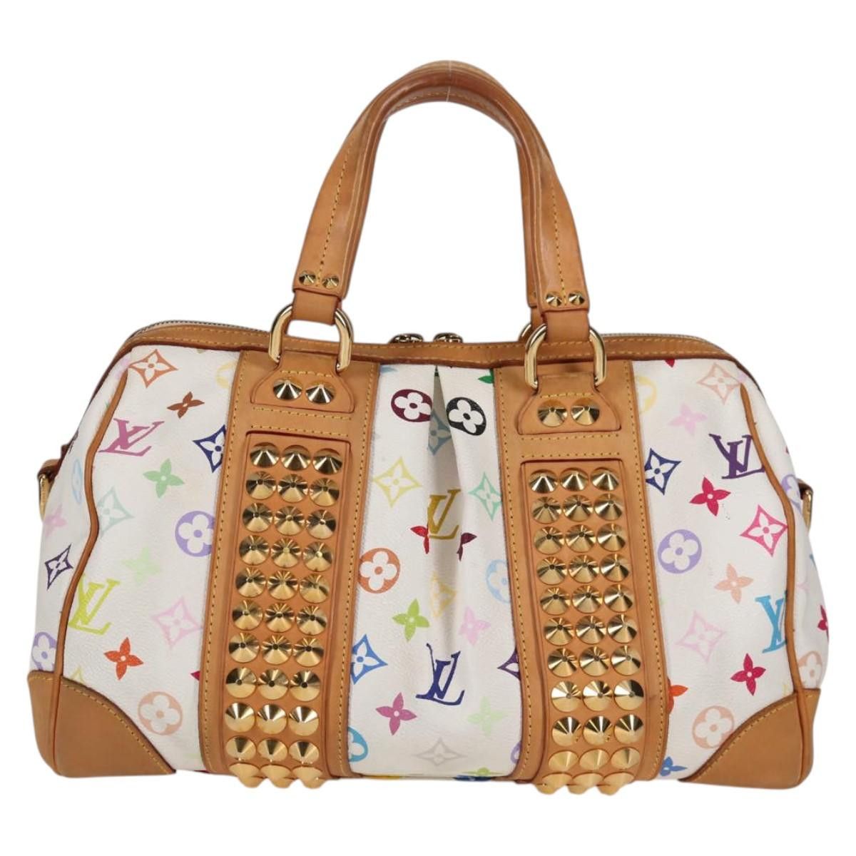 Louis Vuitton LOUIS VUITTON Monogram Multicolor Courtney MM Bag White Size ONE SIZE - 13 Thumbnail