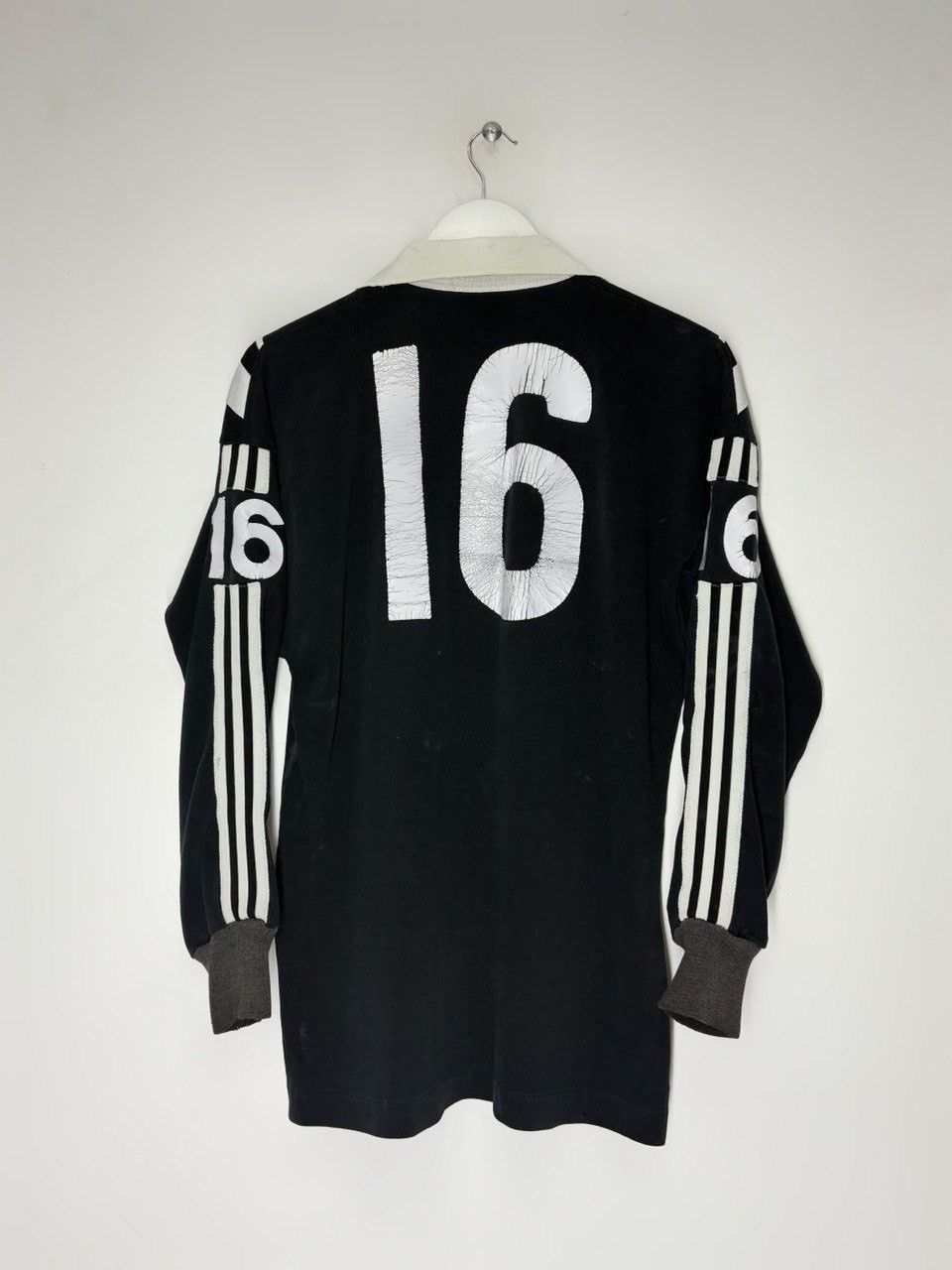 Adidas 1980s New Zealand Adidas Kiwi Rugby Shirt Archive Match Worn Size US M / EU 48-50 / 2 - 3 Thumbnail