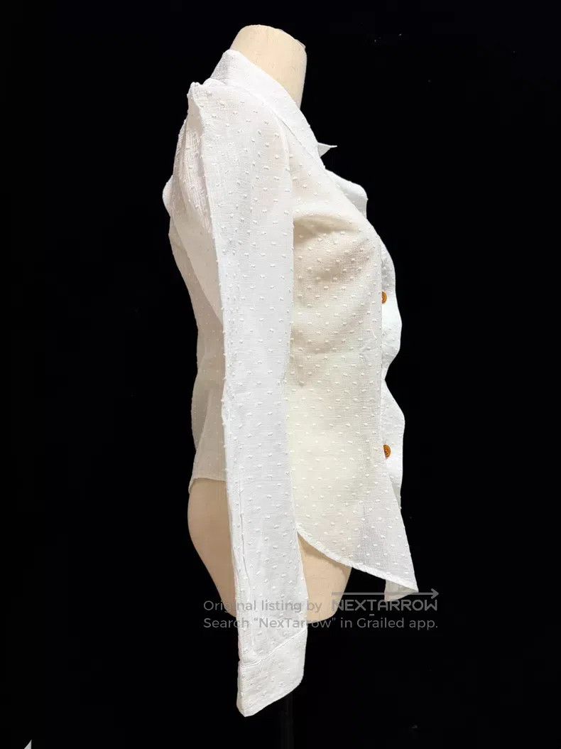 Vivienne Westwood Vivienne Westwood White shirt, Asymmetrical Size M / US 6-8 / IT 42-44 - 4 Thumbnail