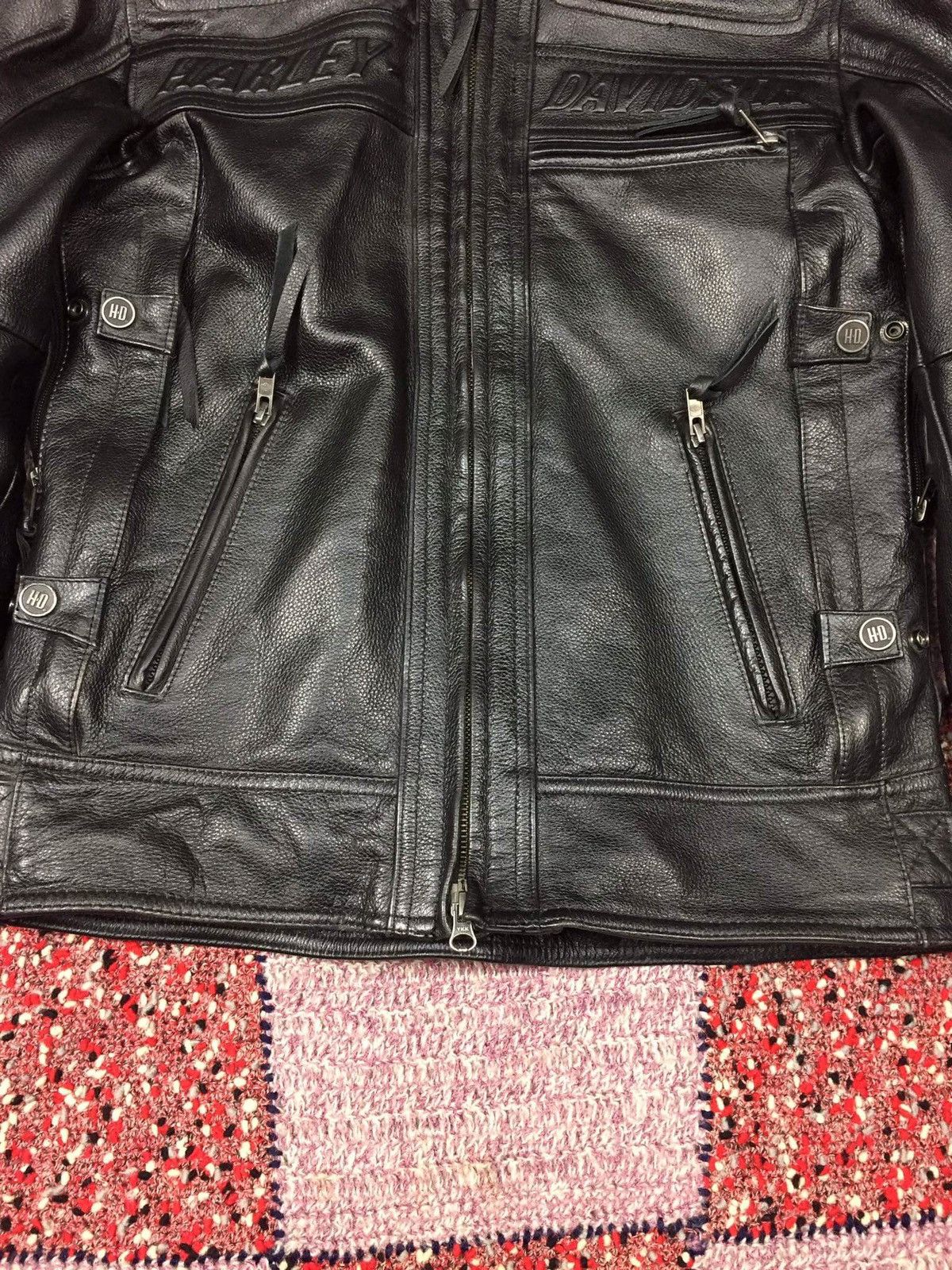 Harley Davidson Harley Davidson Black Leather Jacket Size US S / EU 44-46 / 1 - 3 Thumbnail