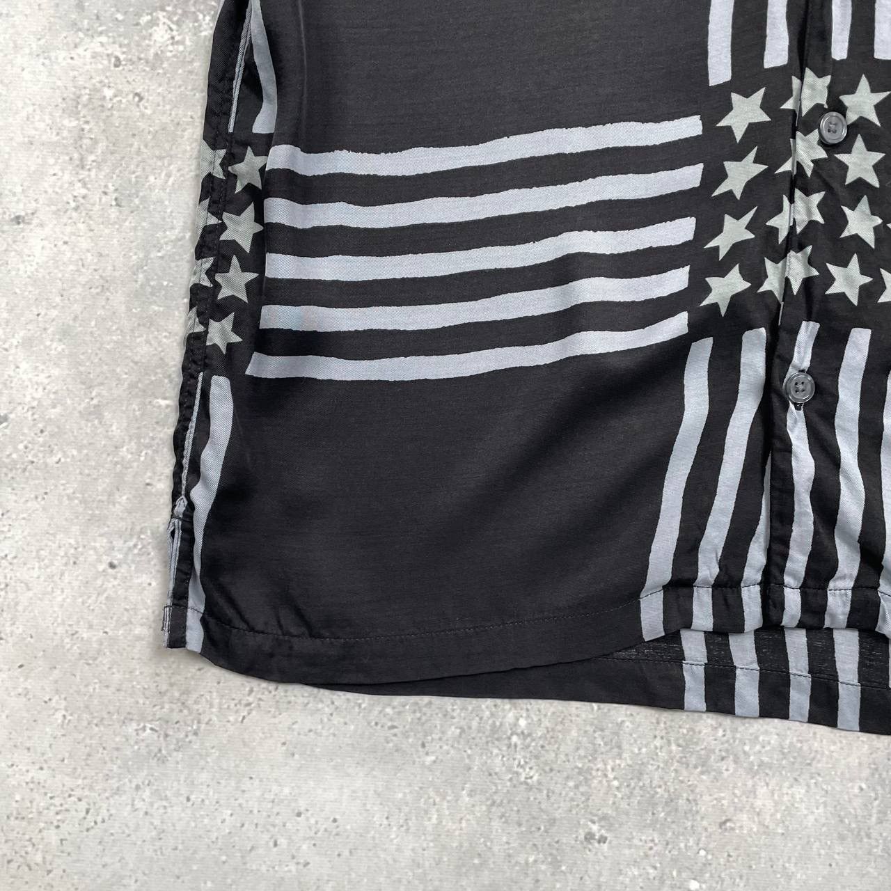 Allsaints Allsaints Union Viscose Short Sleeve Button-Up Camp Shirt S Size US S / EU 44-46 / 1 - 12 Thumbnail