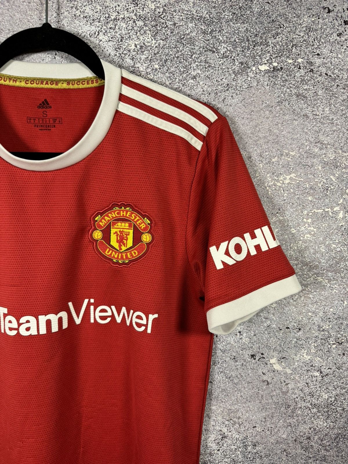 Adidas × Vintage RONALDO Manchester United 2021/22 Adidas Jersey Blockore S Size US S / EU 44-46 / 1 - 6 Thumbnail