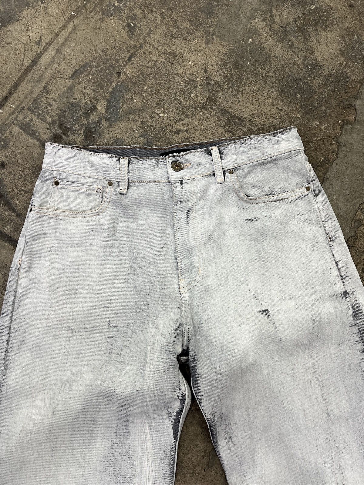 Y/Project Y/Project SS25 Painted Tudor Jeans (unisex) Size US 32 / EU 48 - 16 Thumbnail