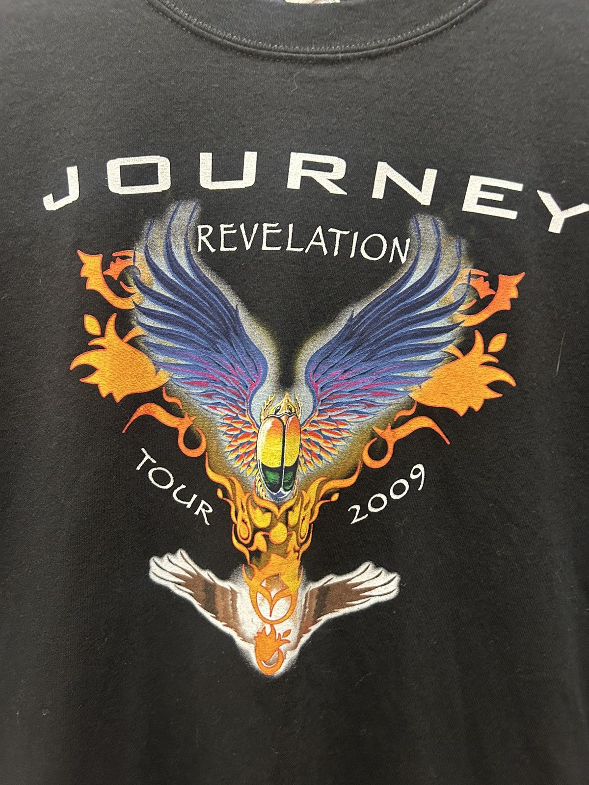 Vintage 2009 journey Graphic T-Shirt Size US XL / EU 56 / 4 - 3 Thumbnail