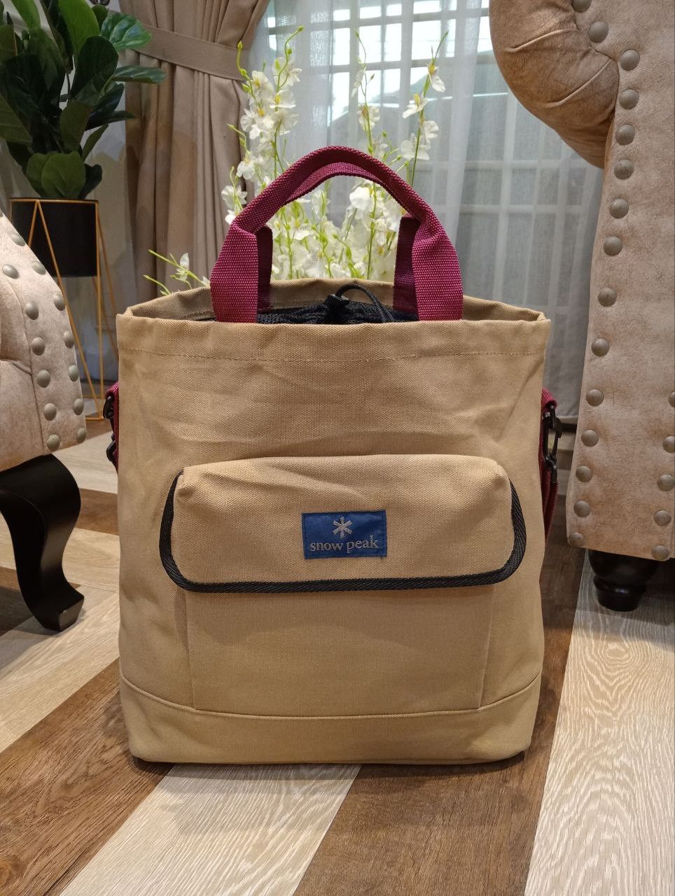 Snow Peak SNOW PEAK 2WAY CANVAS TOTE BAG Size ONE SIZE - 2 Thumbnail
