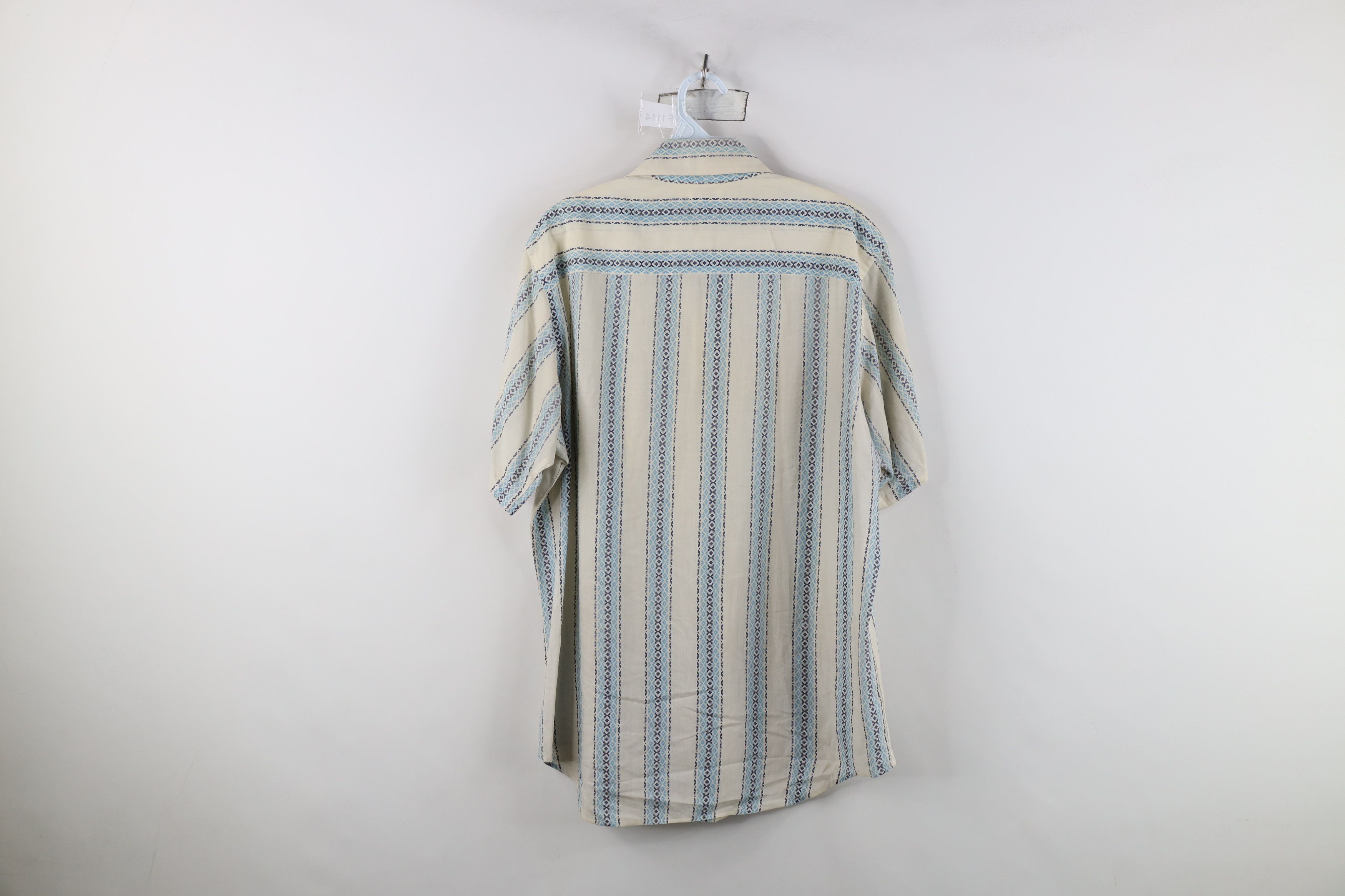 Vintage Vintage 60s 70s Streetwear Southwestern Short Sleeve Shirt Size US M / EU 48-50 / 2 - 13 Thumbnail