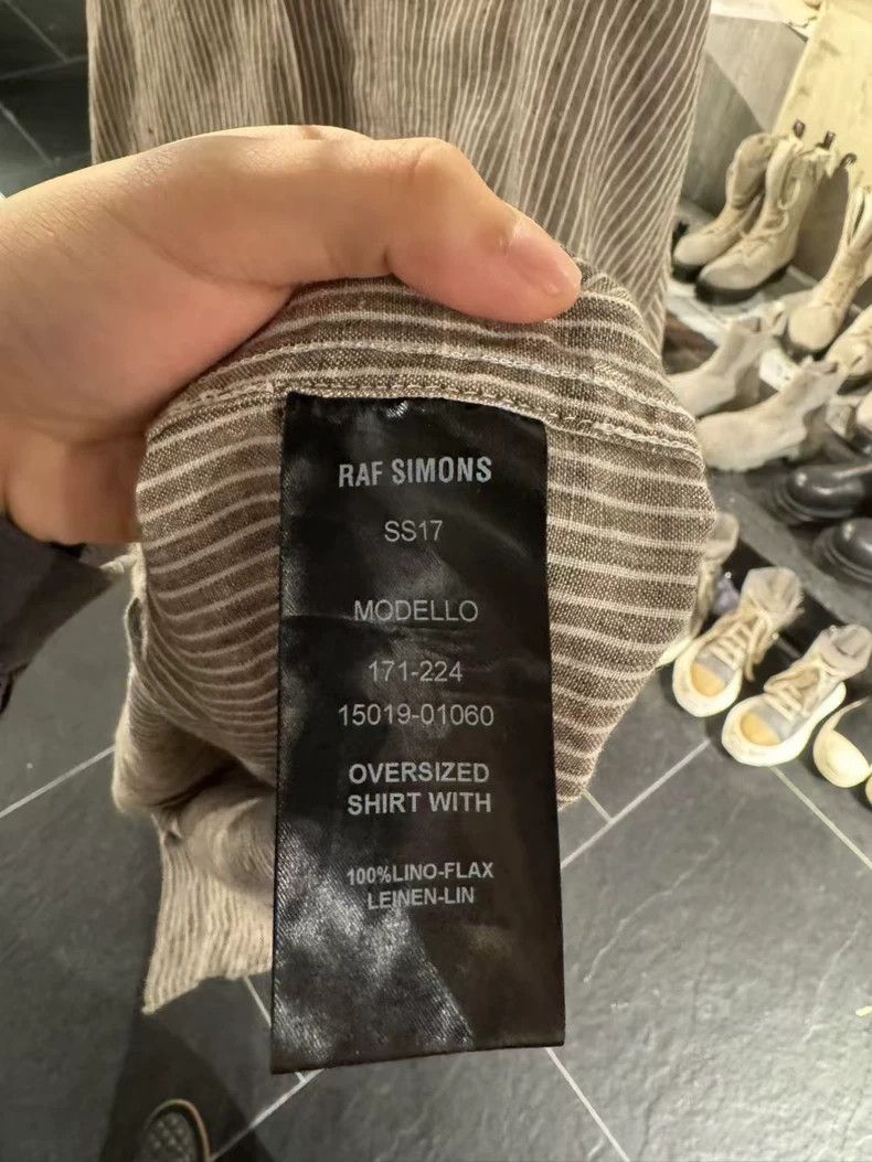 Raf Simons RAF SIMONS 17SS Robert Cooperative Patch Silhouette Shirt 2 Size US M / EU 48-50 / 2 - 4 Thumbnail