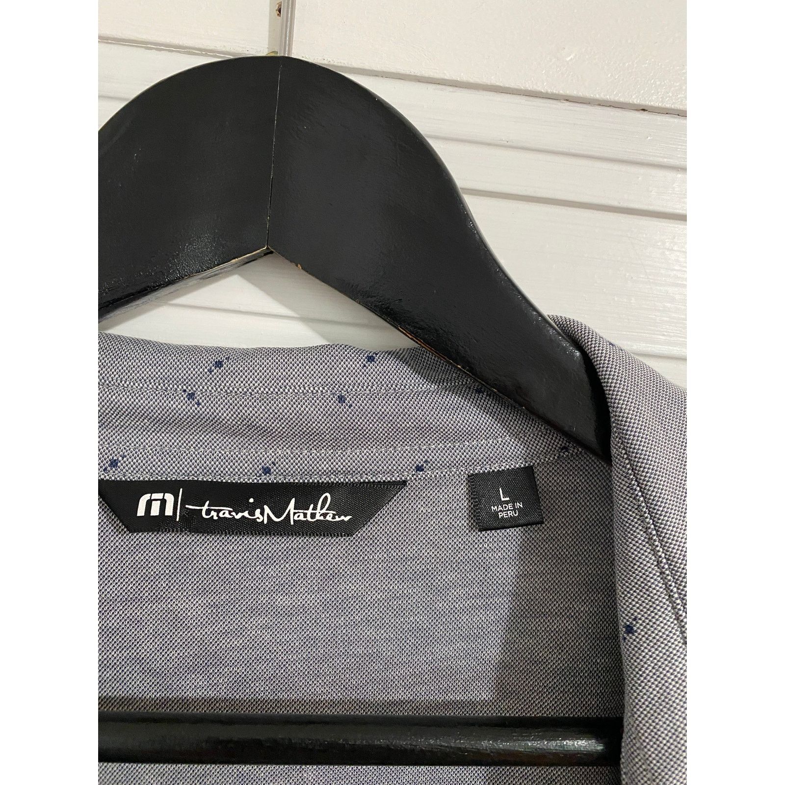 TravisMathew TravisMathew Gray Golf Polo Men's Size Large Size US L / EU 52-54 / 3 - 3 Thumbnail