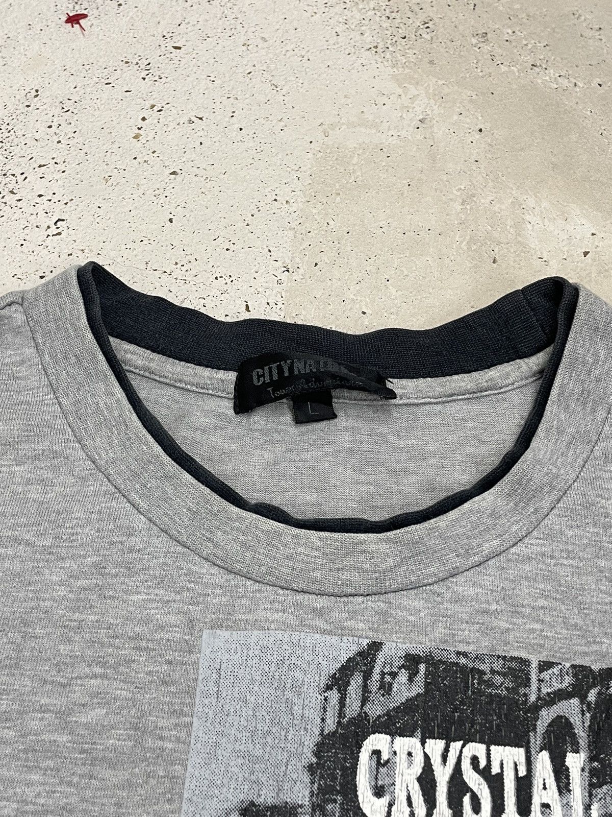 Japanese Brand City Natural Photo City Life Sunshine Poem Layered Tee Size US L / EU 52-54 / 3 - 9 Thumbnail