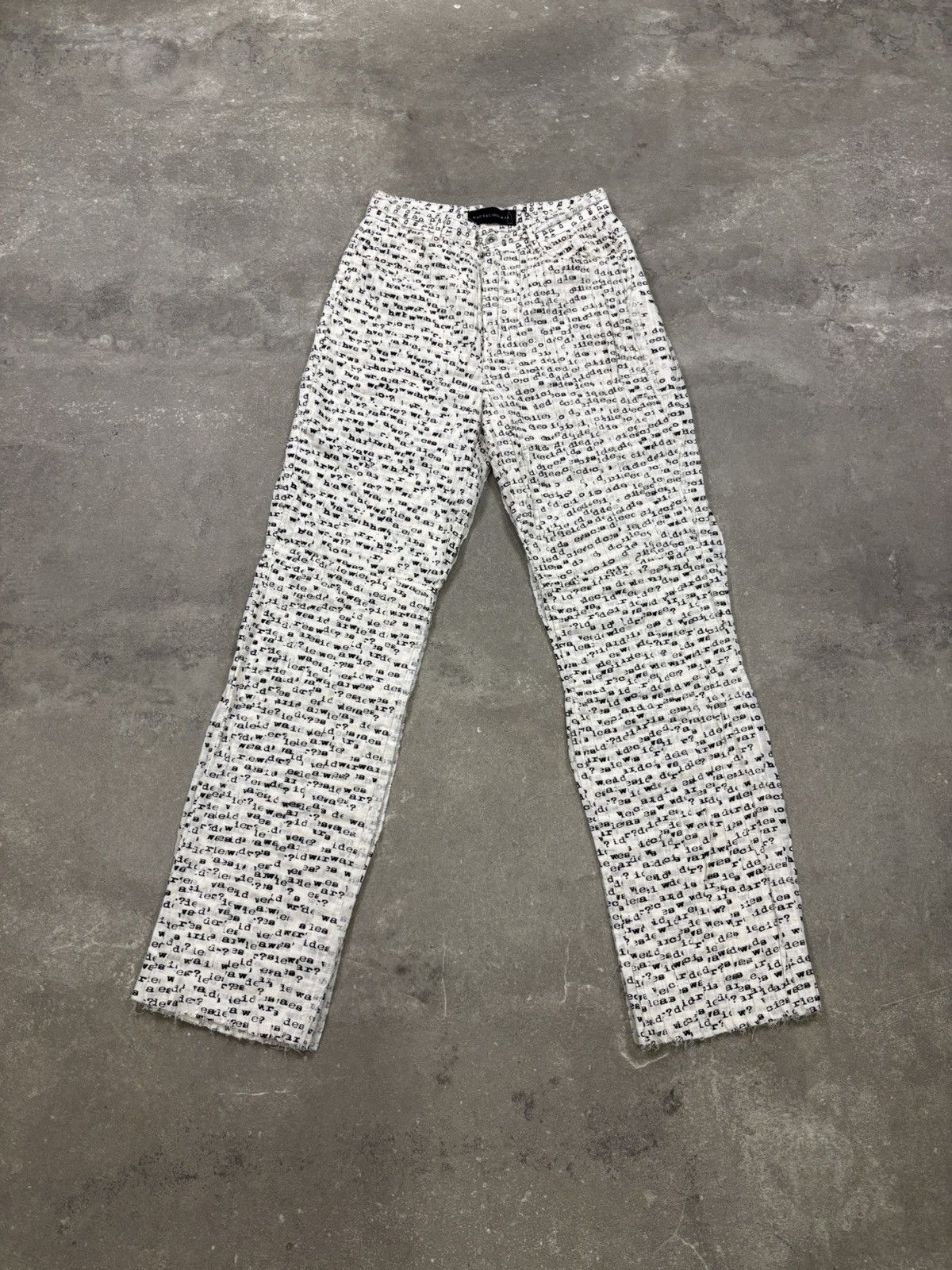 Who Decides War Who Decides War Ripple Sport Pant, White Size US 30 / EU 46 - 1 Thumbnail