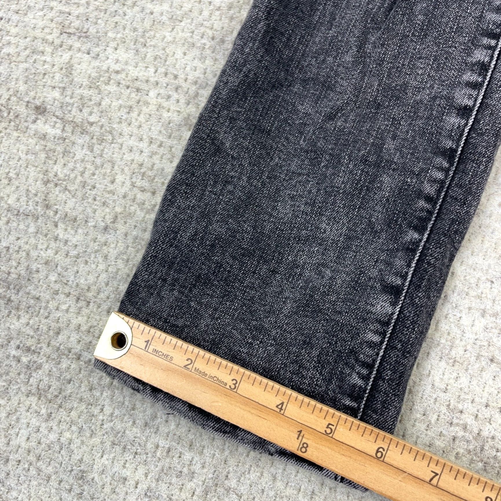 American Eagle Outfitters American Eagle Outfitters Jeans Men 30x32 Slim Fit Distressed Charcoal Wash 5-Pocket Denim Belt Loops 30 in inseam Slim Straight Black Size US 30 / EU 46 - 7 Thumbnail