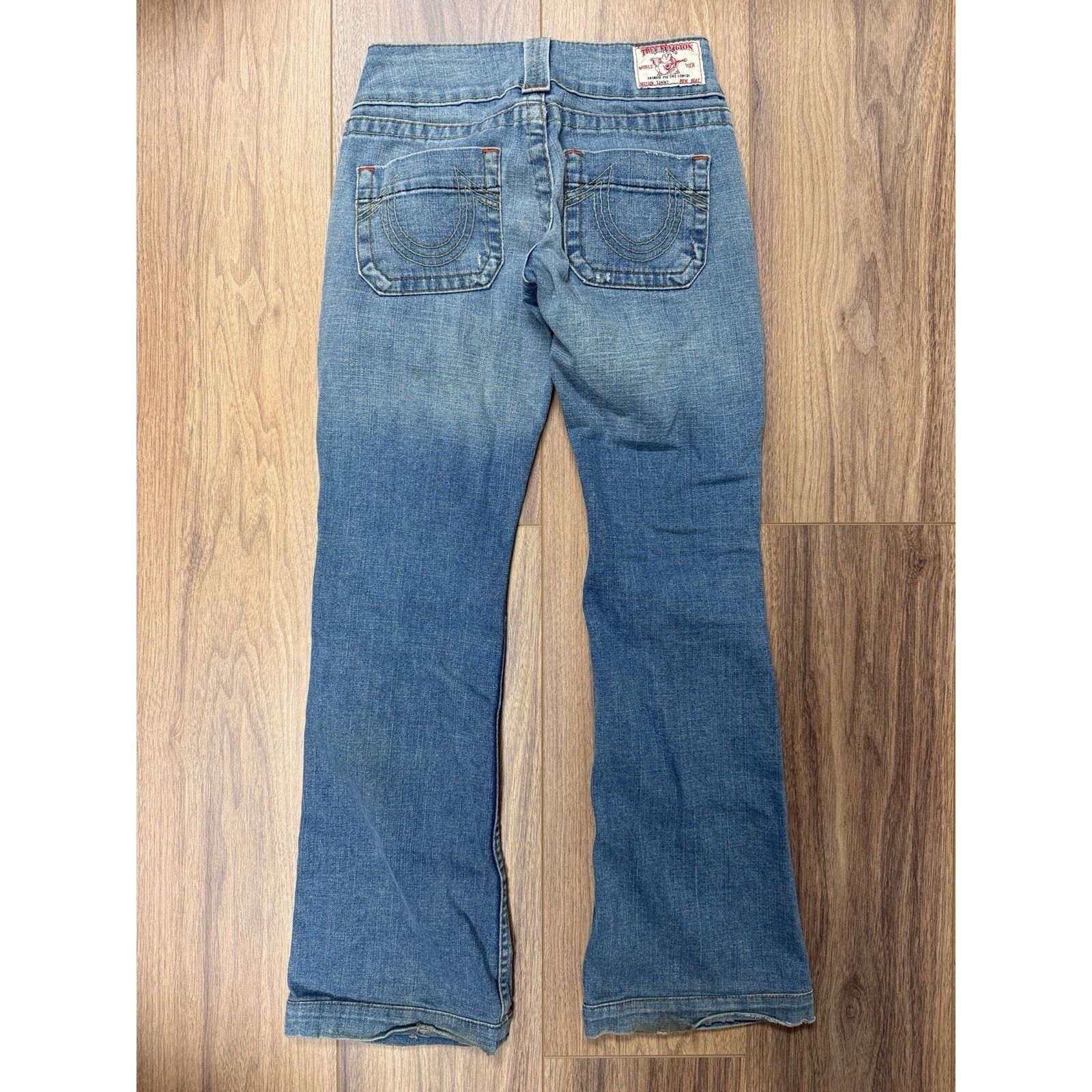 True Religion True Religion Jeans Womens 26 (28x30) Blue Made in USA RN 11 Size 26" / US 2 / IT 38 - 2 Thumbnail