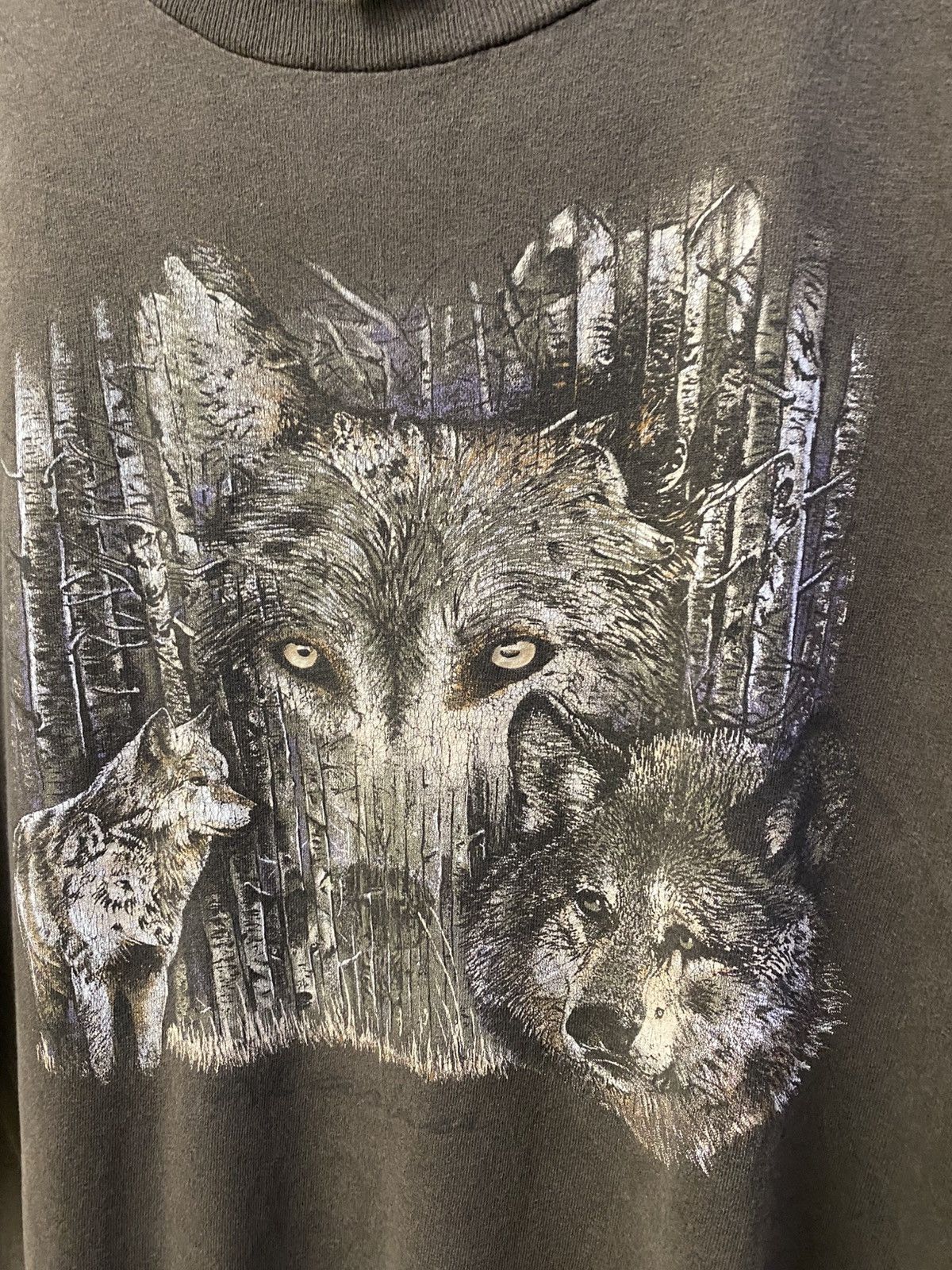 Habitat × Vintage Vintage Alaska Wolf Graphic Tee Size US L / EU 52-54 / 3 - 5 Thumbnail