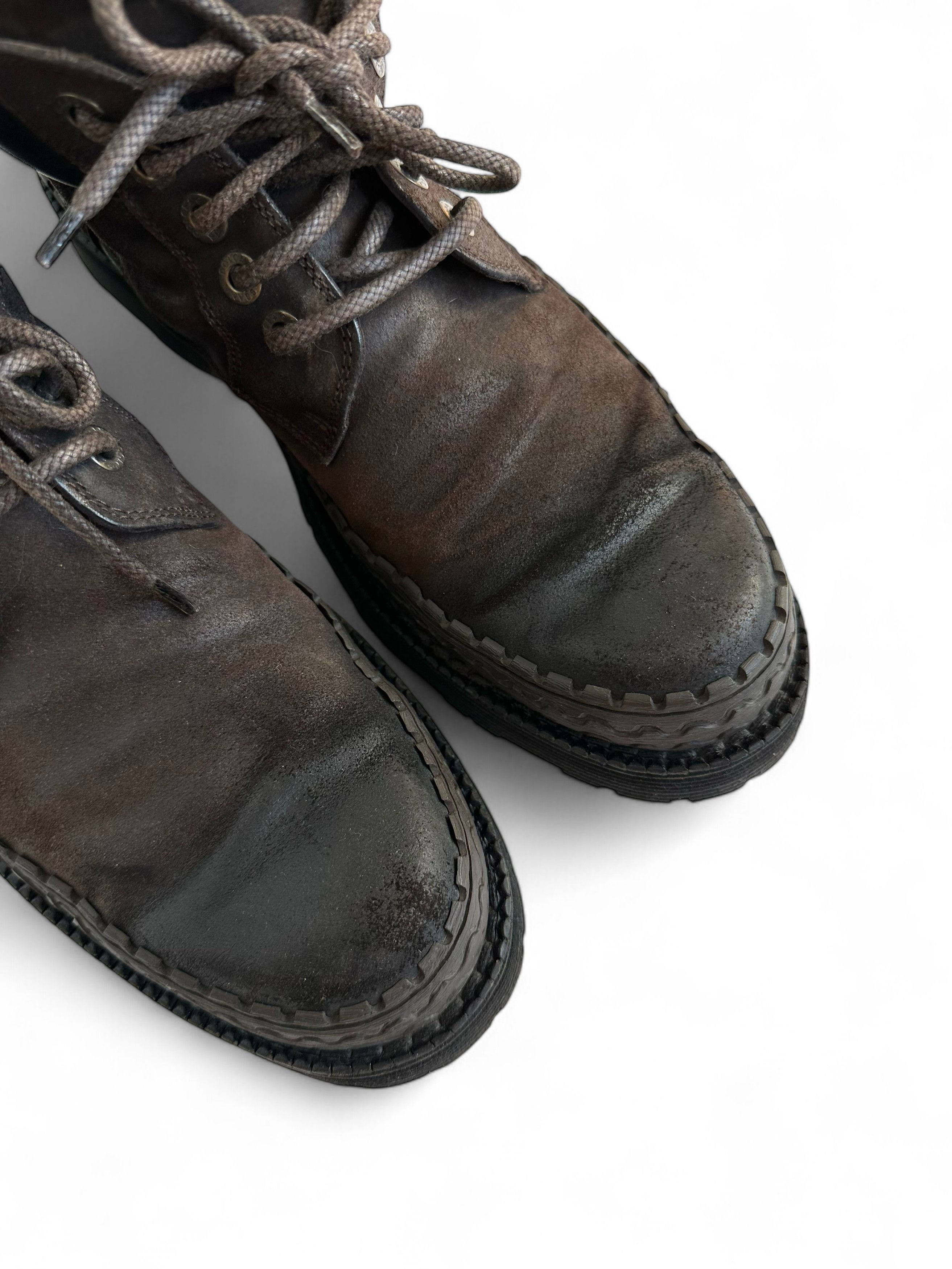 Dolce & Gabbana Main Line Dolce & Gabbana Leather Lace Up Boots Size US 10.5 / EU 43-44 - 5 Thumbnail