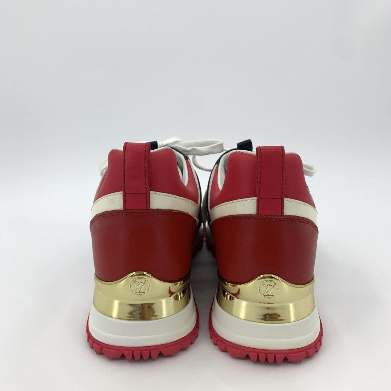 Yves Saint Laurent Louis Vuitton LV Logo Two-Tone Lace-Up Casual Sneakers Size US 4 / IT 34 - 4 Thumbnail