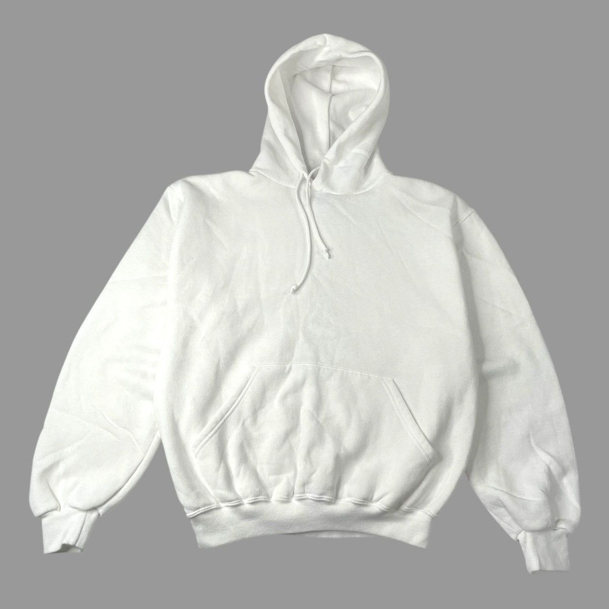 Russell Athletic × Vintage Vintage 90s Russell blank hoodie Size US M / EU 48-50 / 2 - 1 Thumbnail