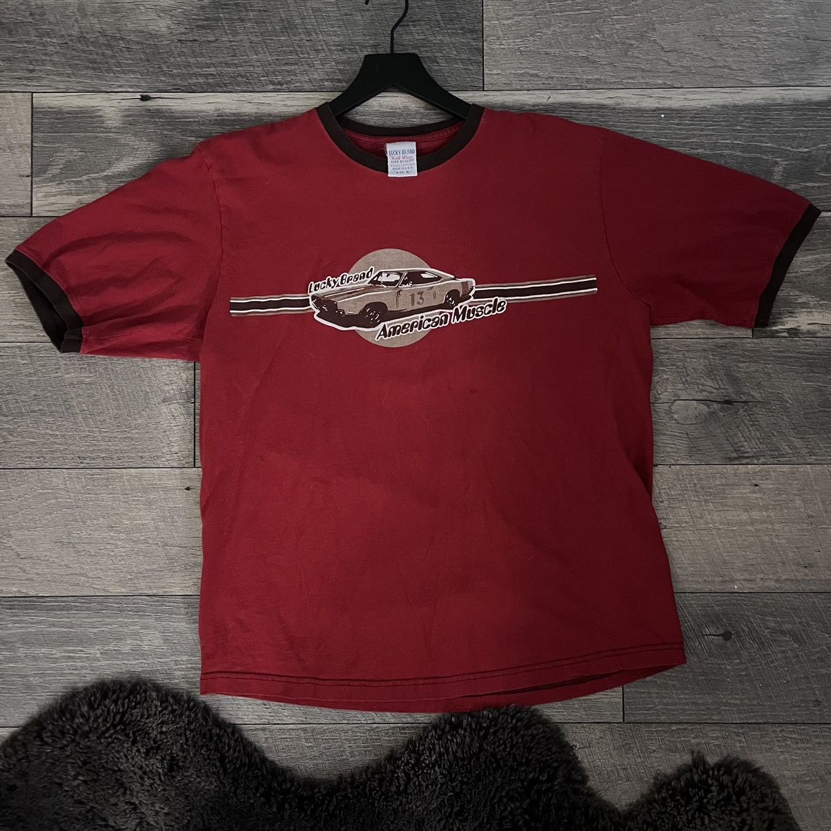 Vintage Vintage lucky brand ringer t-shirt Size US XL / EU 56 / 4 - 1 Thumbnail
