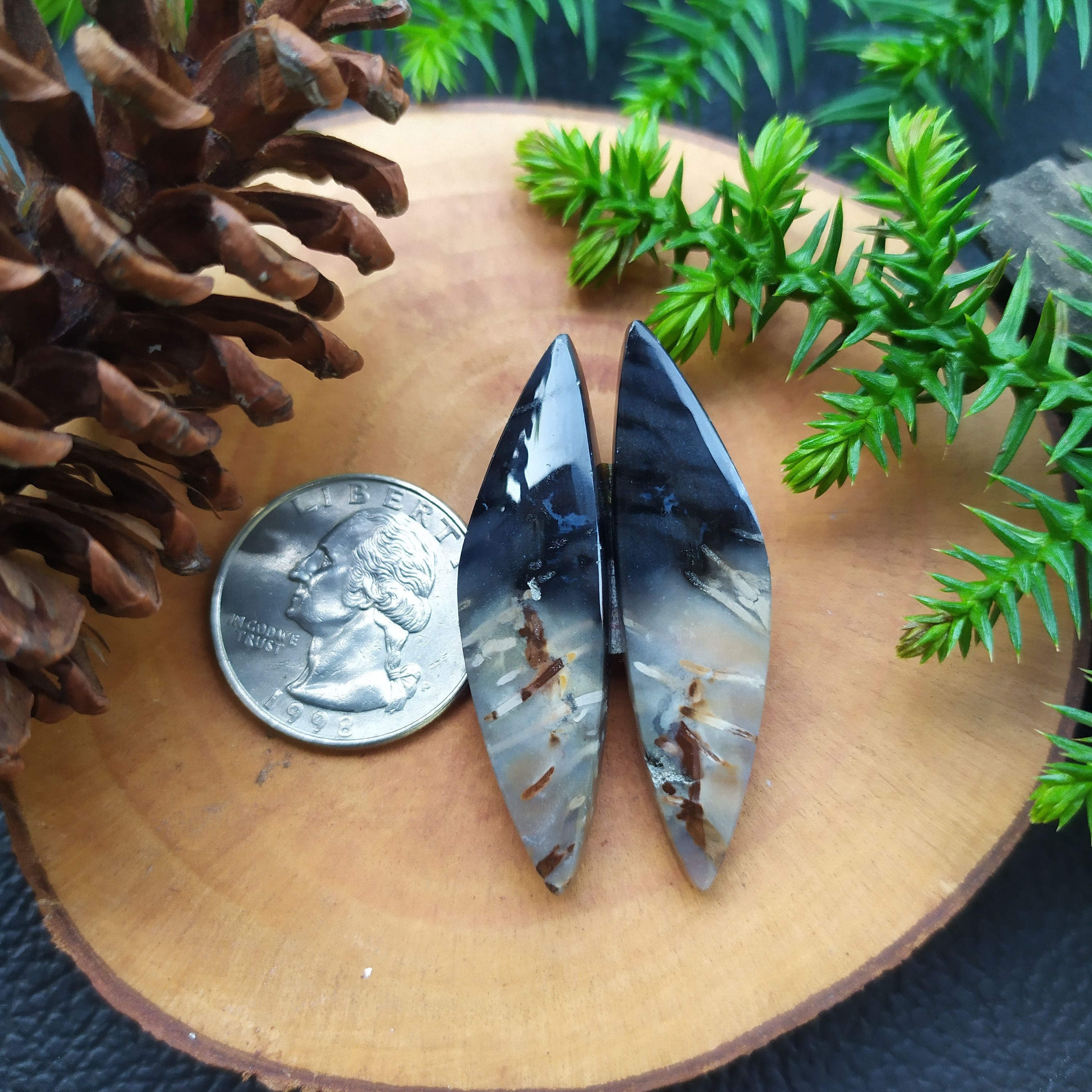 Jewelry × Vintage JEWELRY 💥 STONES 💥 ROCKS 💥 EARRINGS | 9 pieces Size ONE SIZE - 7 Thumbnail