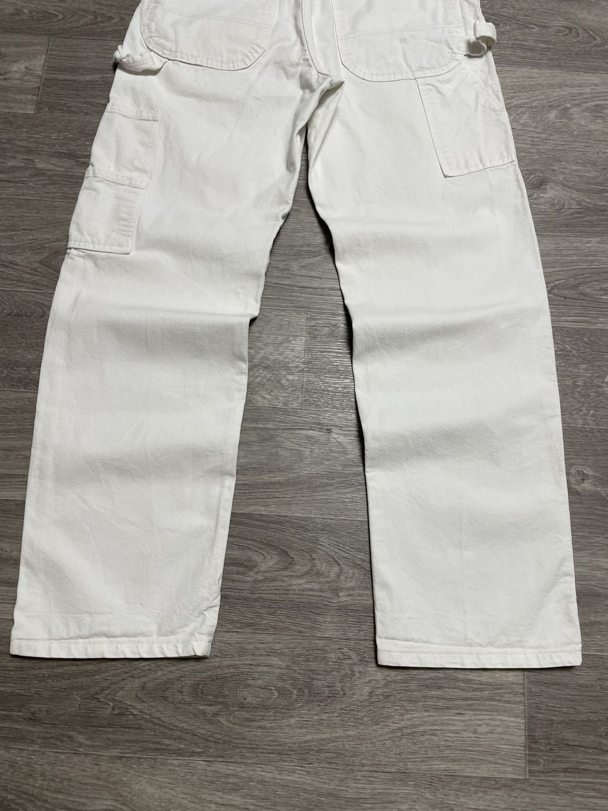 Dickies Vintage Dickies White Carpenter Pants SK8 Y2K Streetwear Size US 32 / EU 48 - 13 Thumbnail